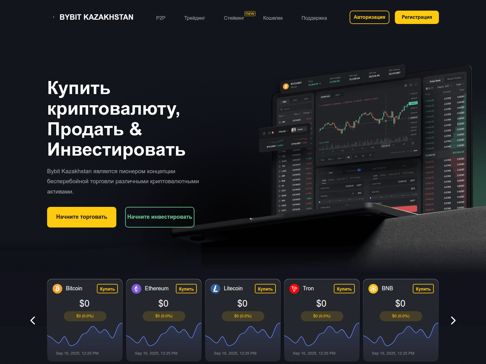 Screenshot of bybitkz.net