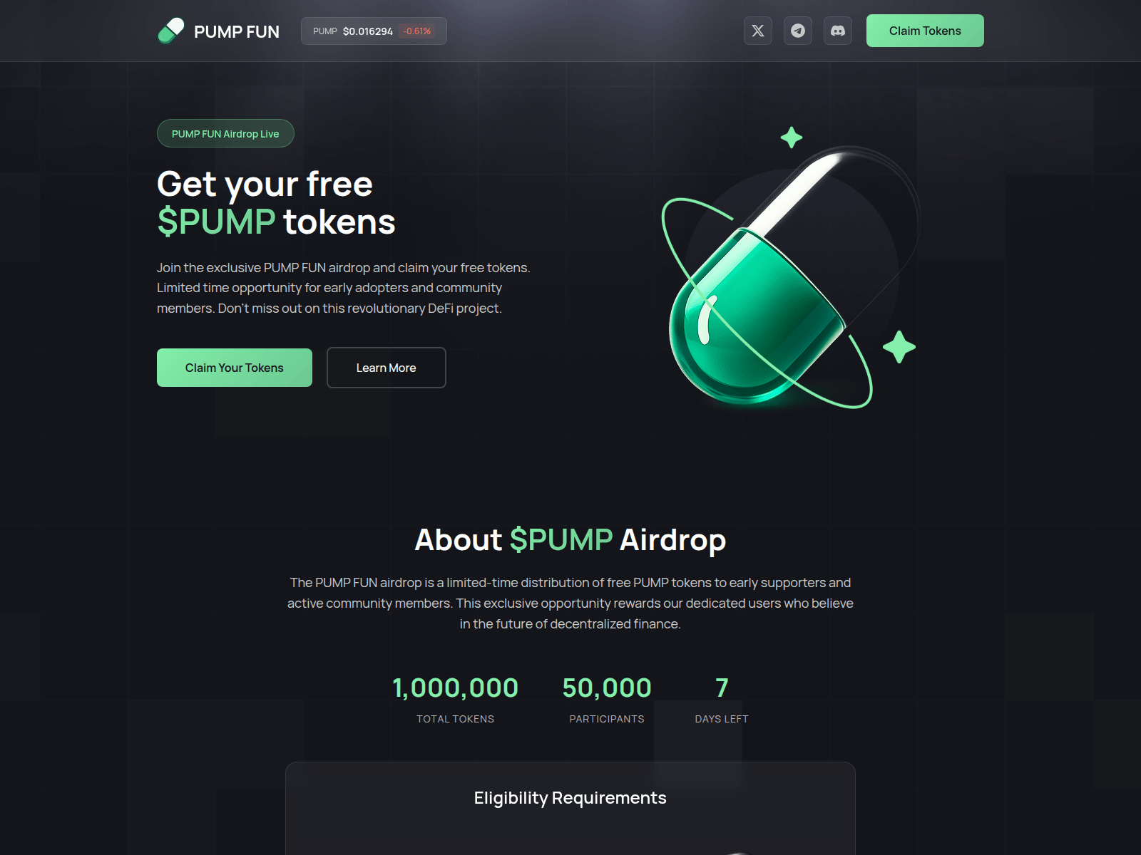 Screenshot of pump.web-hub.cc