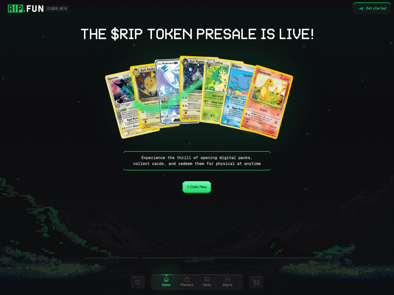 Screenshot of rip.claims