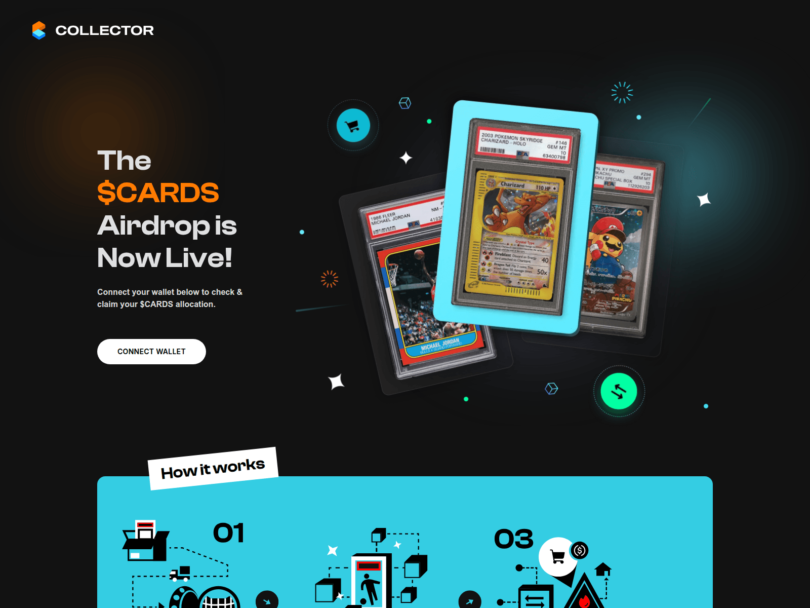 Screenshot of collectorscrypt.net