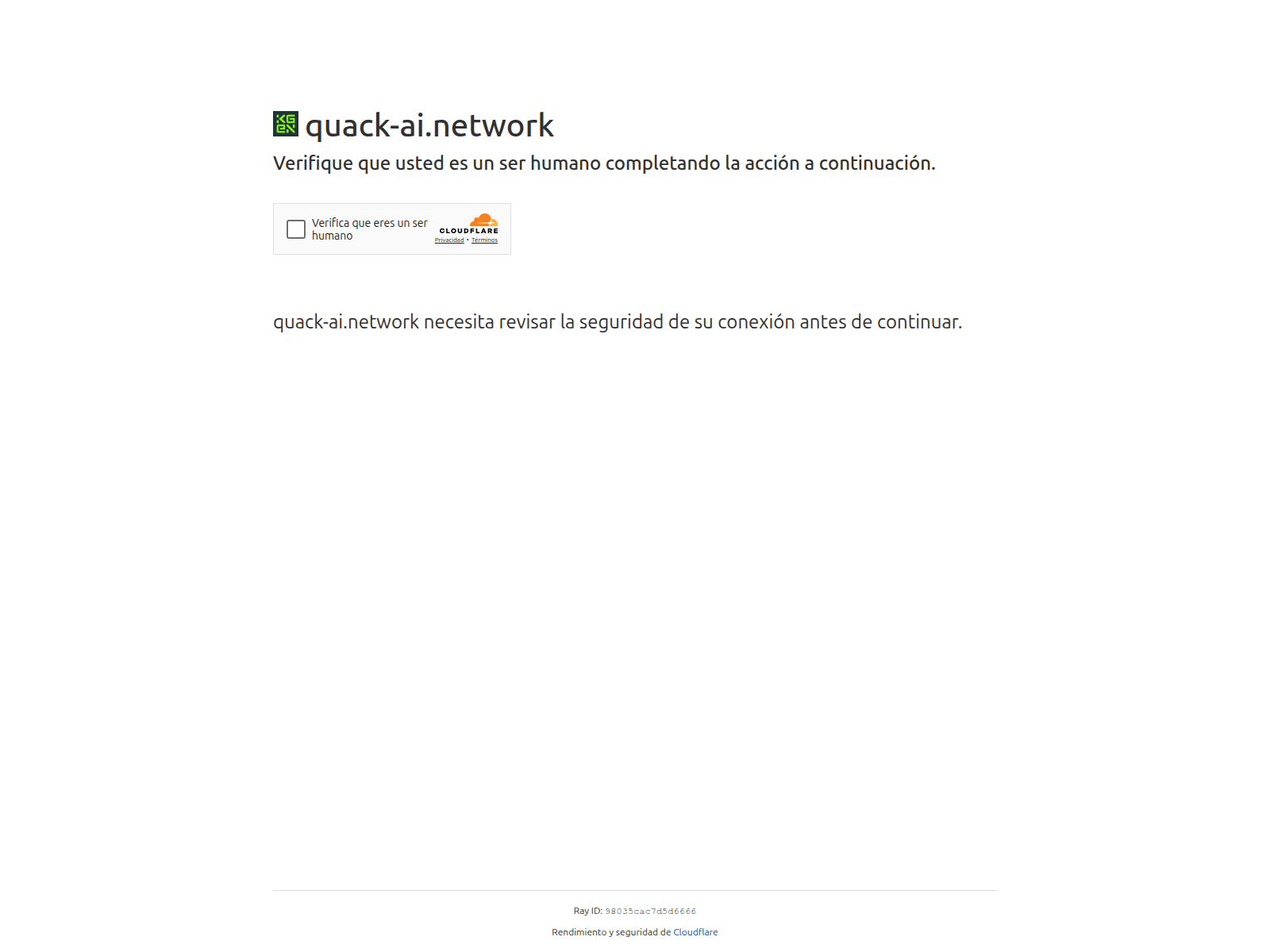 Screenshot of quack-ai.network