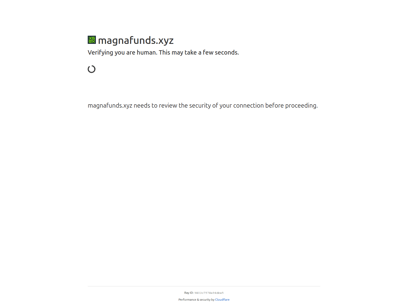 Screenshot of magnafunds.xyz