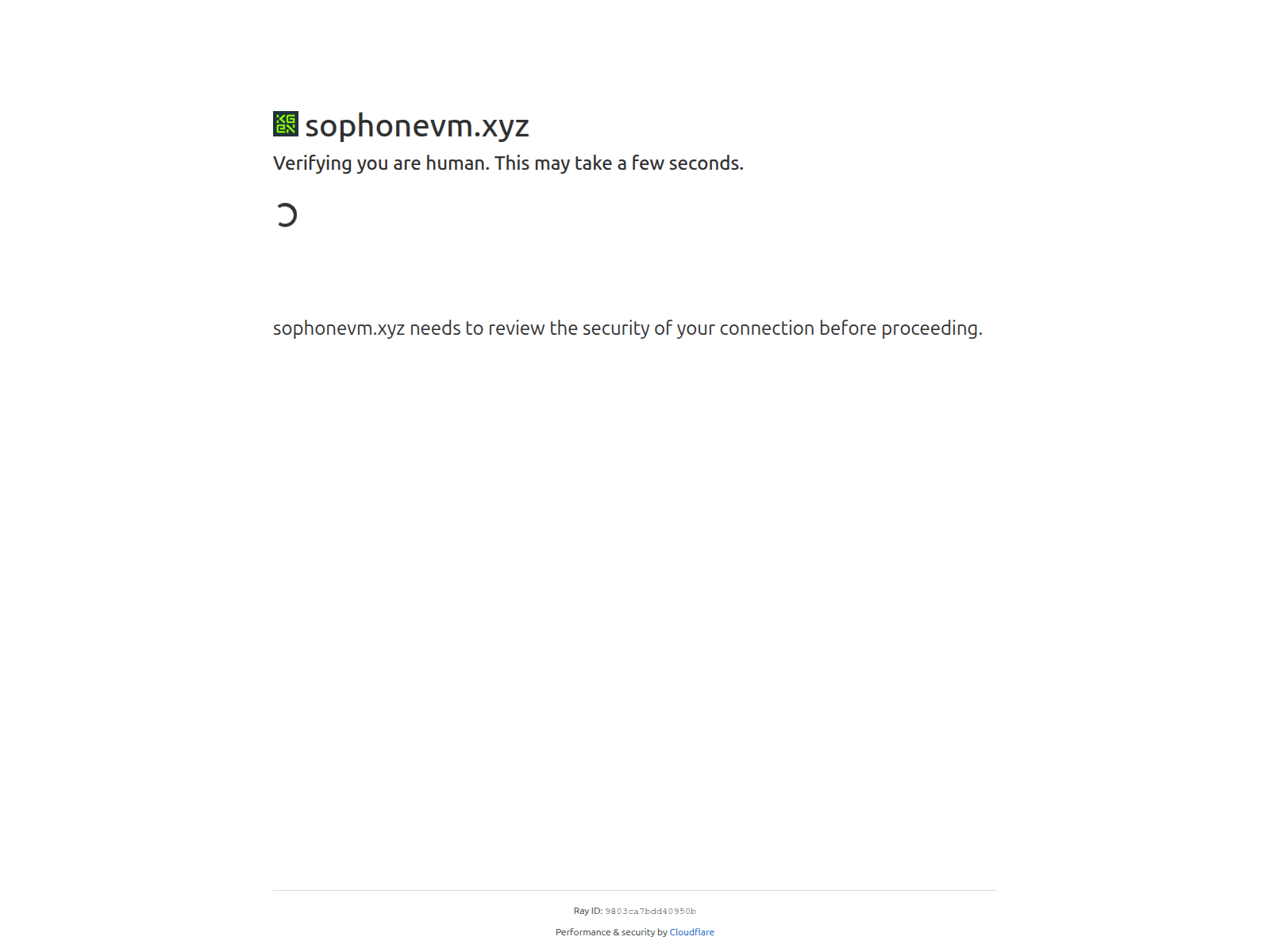 Screenshot of sophonevm.xyz