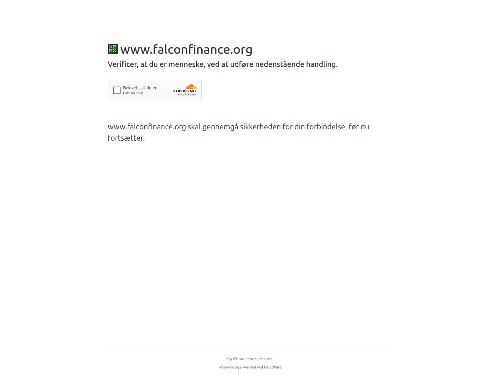 Screenshot of www.falconfinance.org