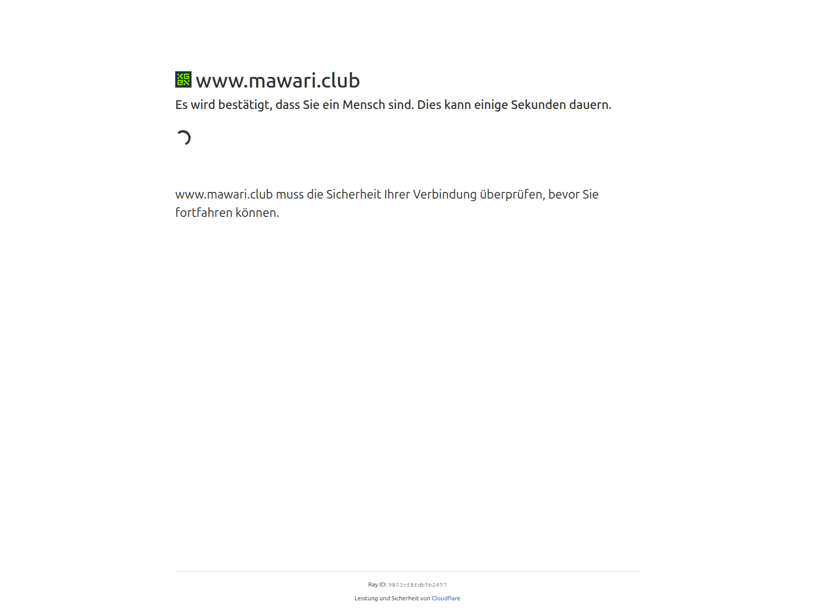 Screenshot of www.mawari.club