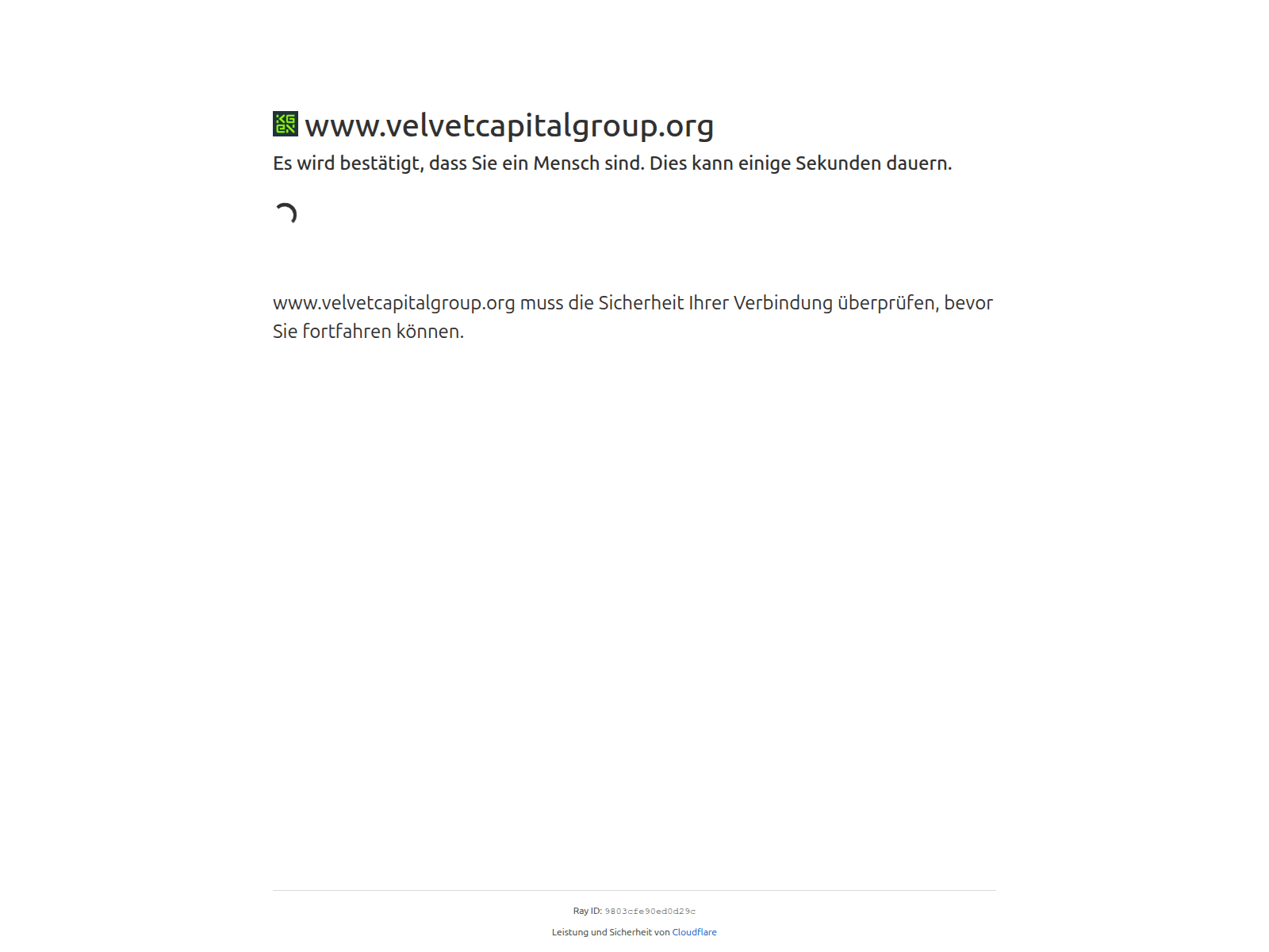 Screenshot of velvetcapitalgroup.org