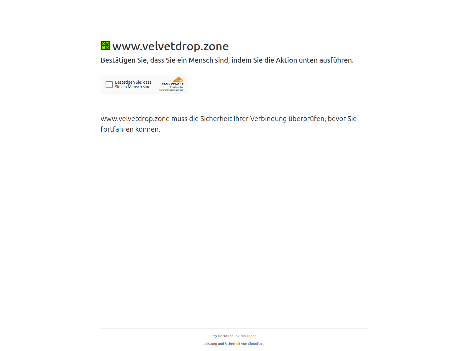 Screenshot of velvetdrop.zone