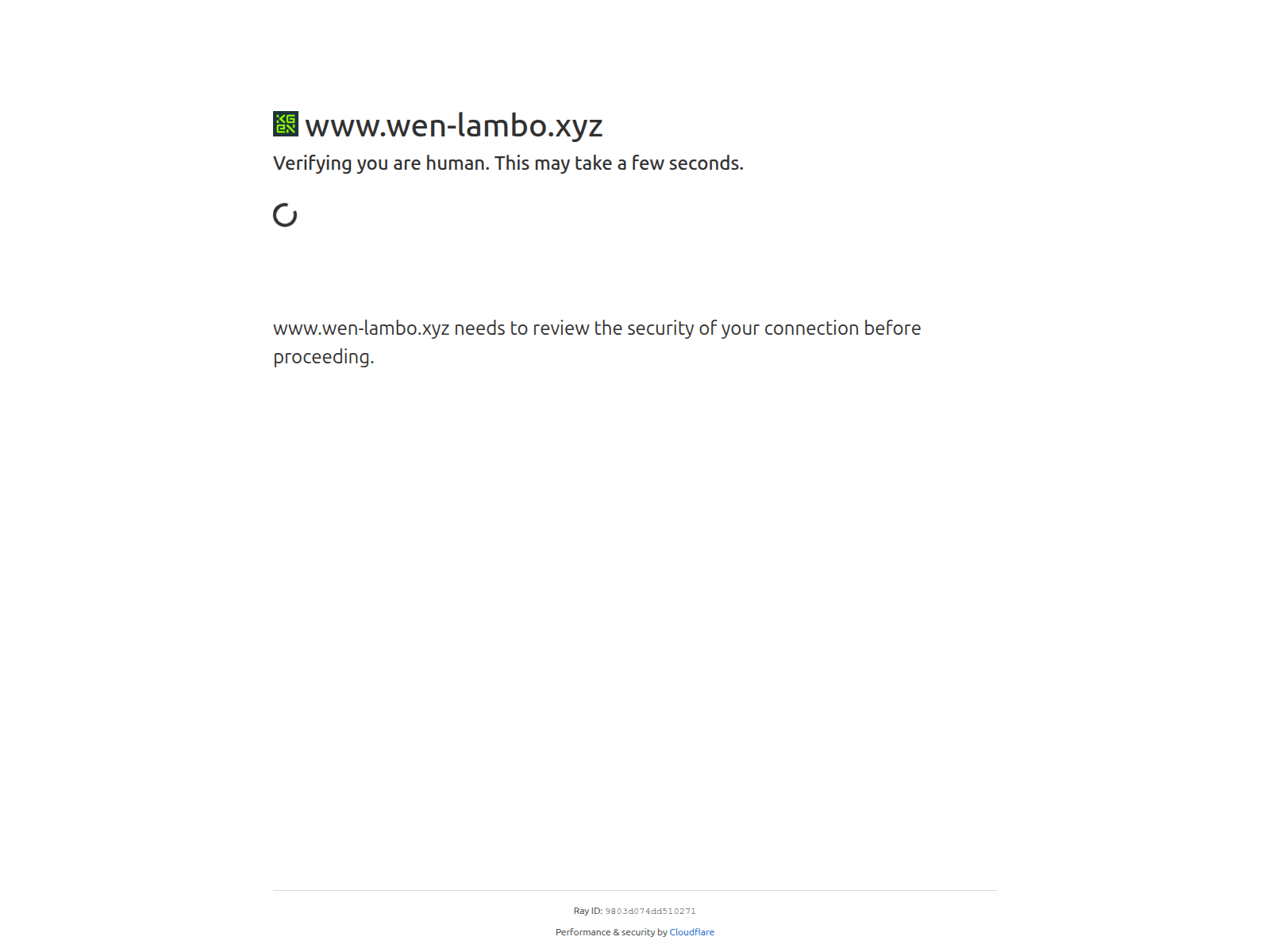 Screenshot of www.wen-lambo.xyz