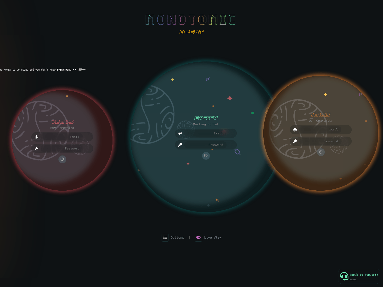 Screenshot of monotomic.io