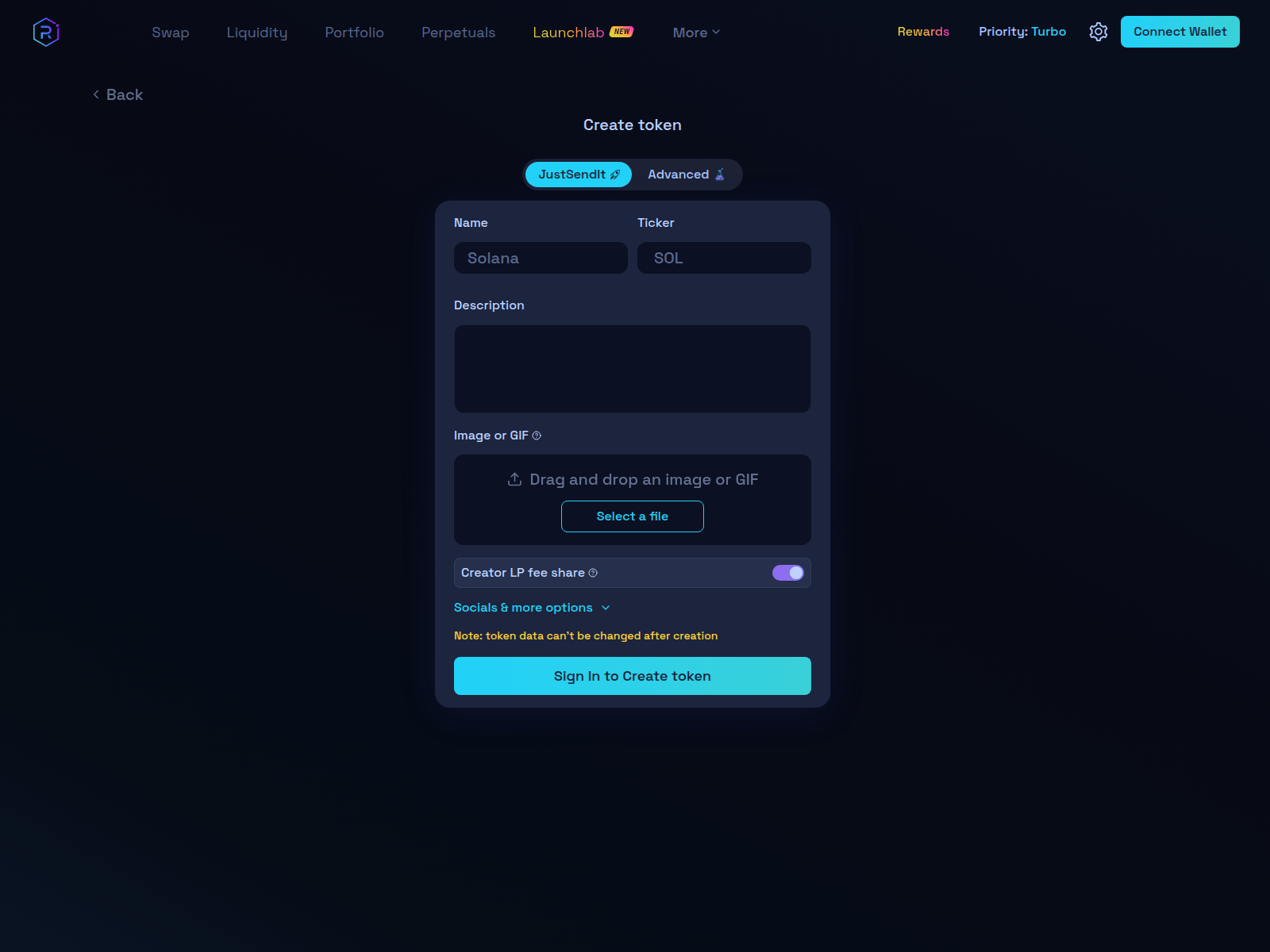 Screenshot of soltoken.sbs