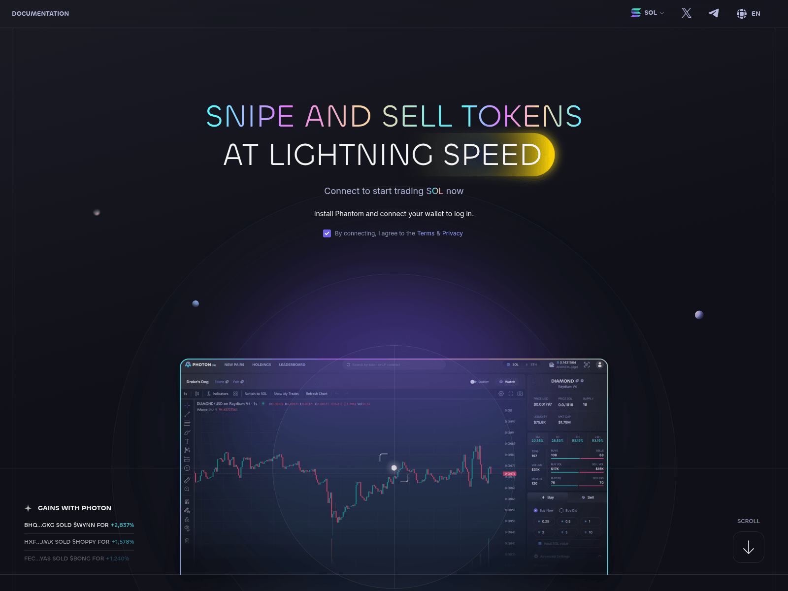 Screenshot of photon.smartcrypto.sbs