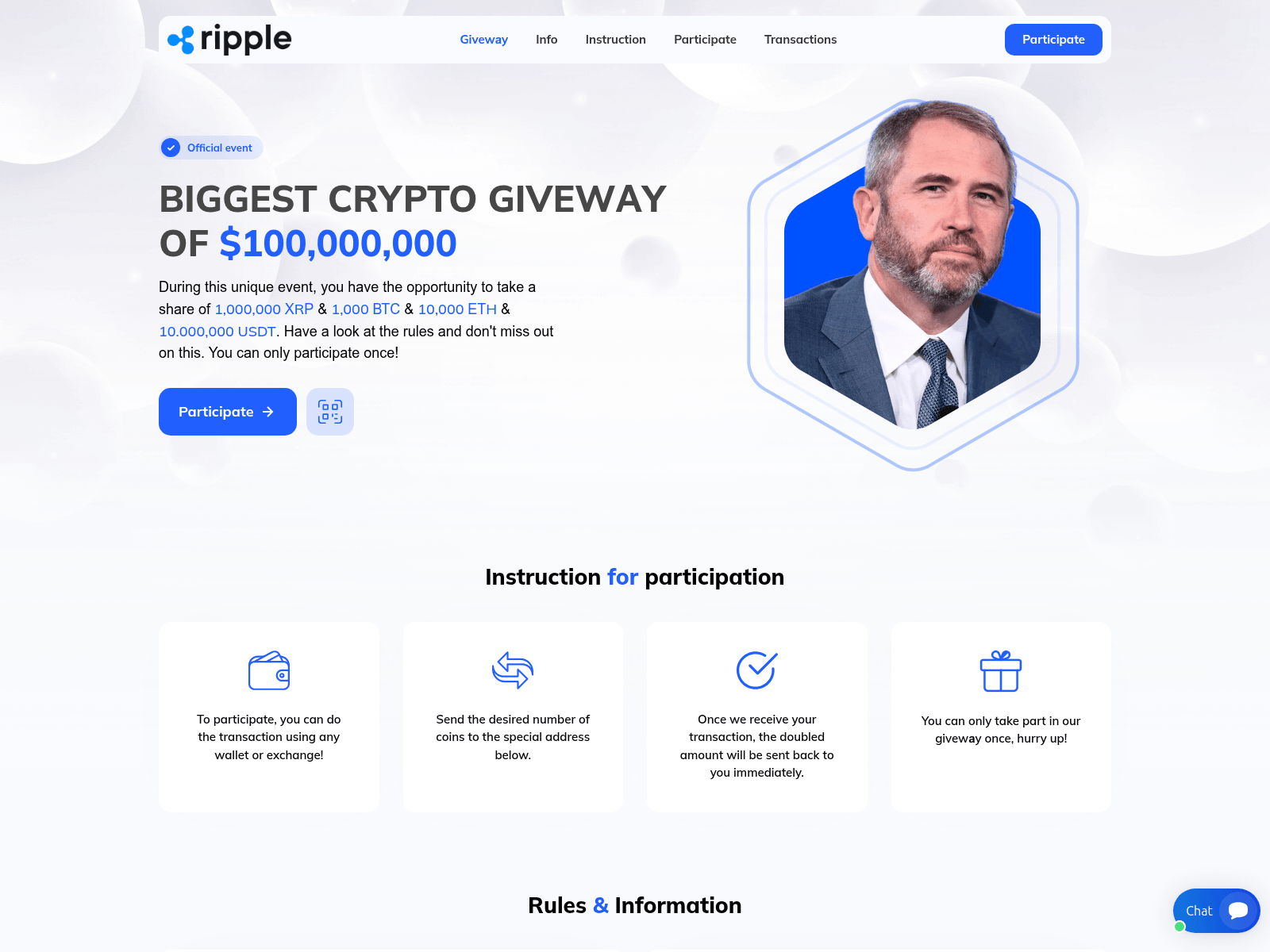 Screenshot of garlinghouse-25.live