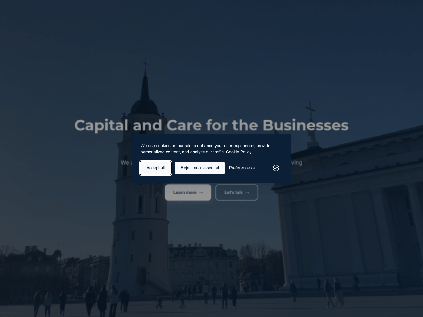 Screenshot of aritoracapital.com