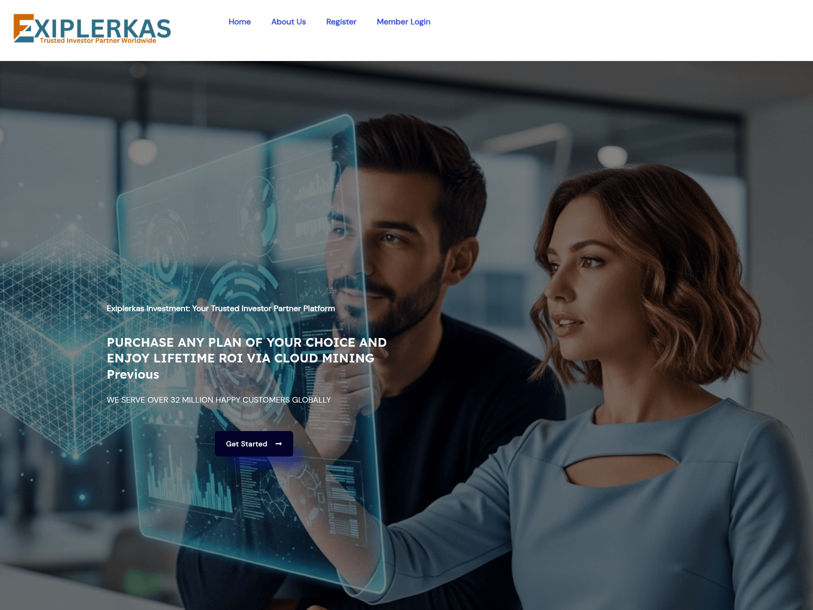 Screenshot of my.exiplerkas.com