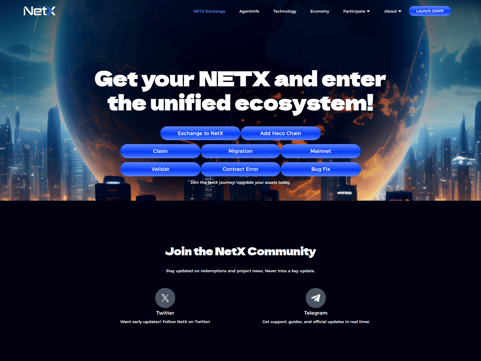 Screenshot of www.app.netxworld.xyz