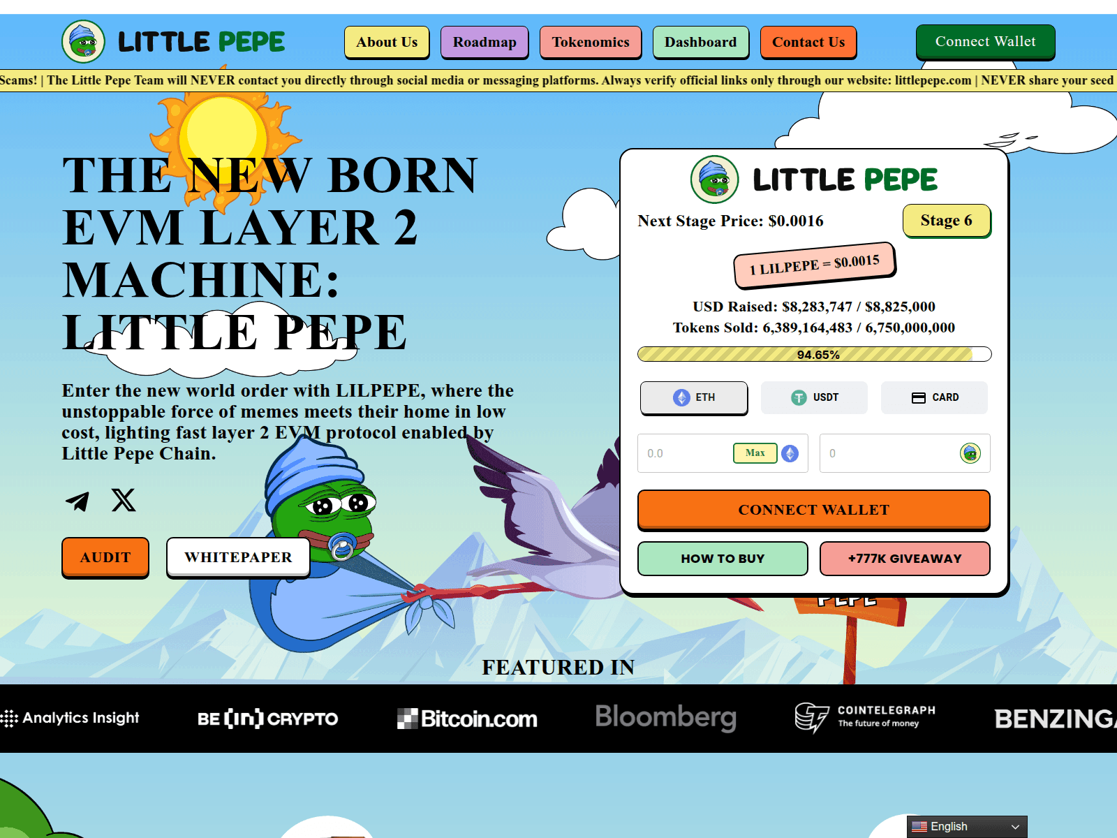 Screenshot of littlespepe.site