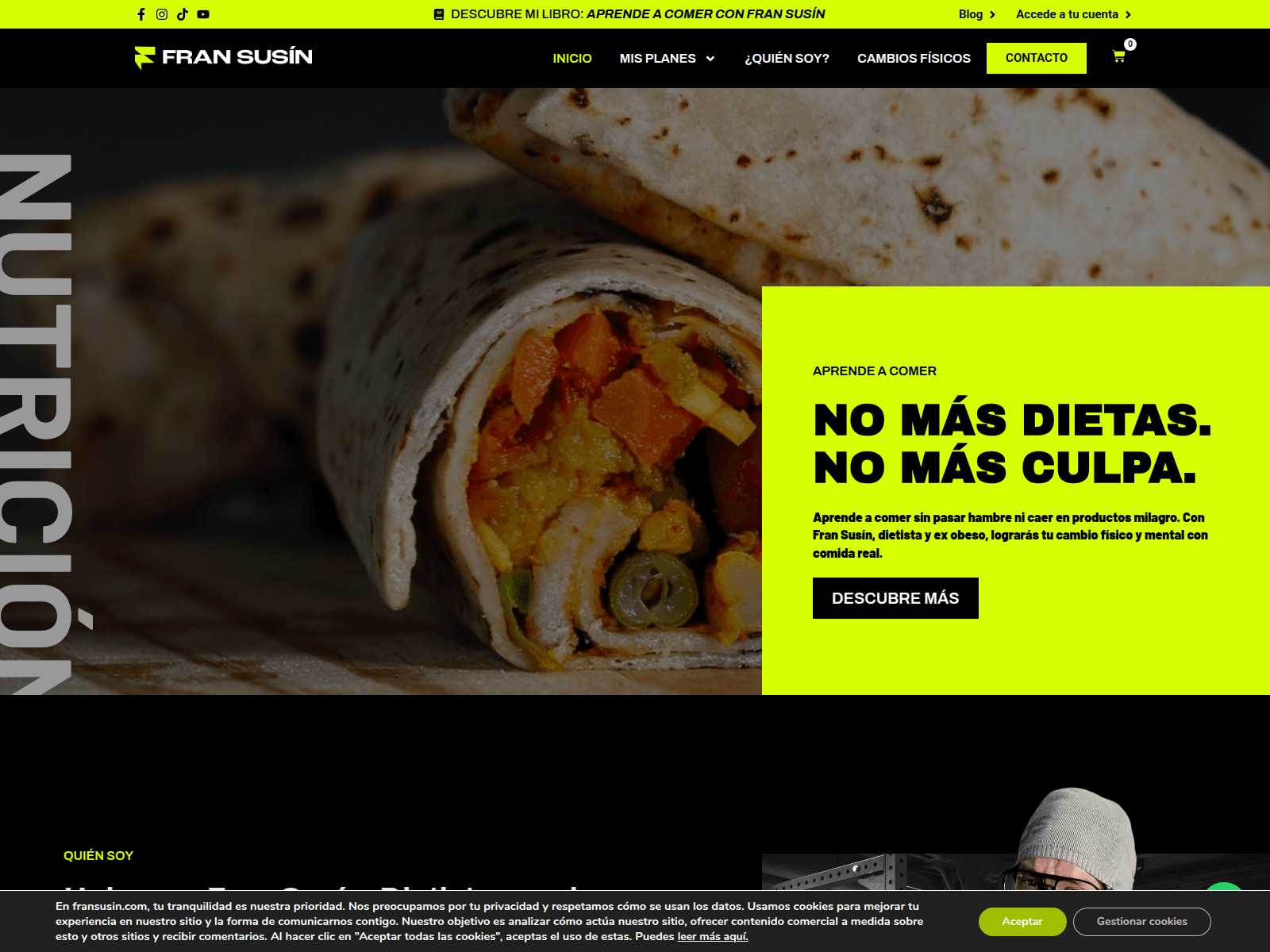 Screenshot of fransusin.com