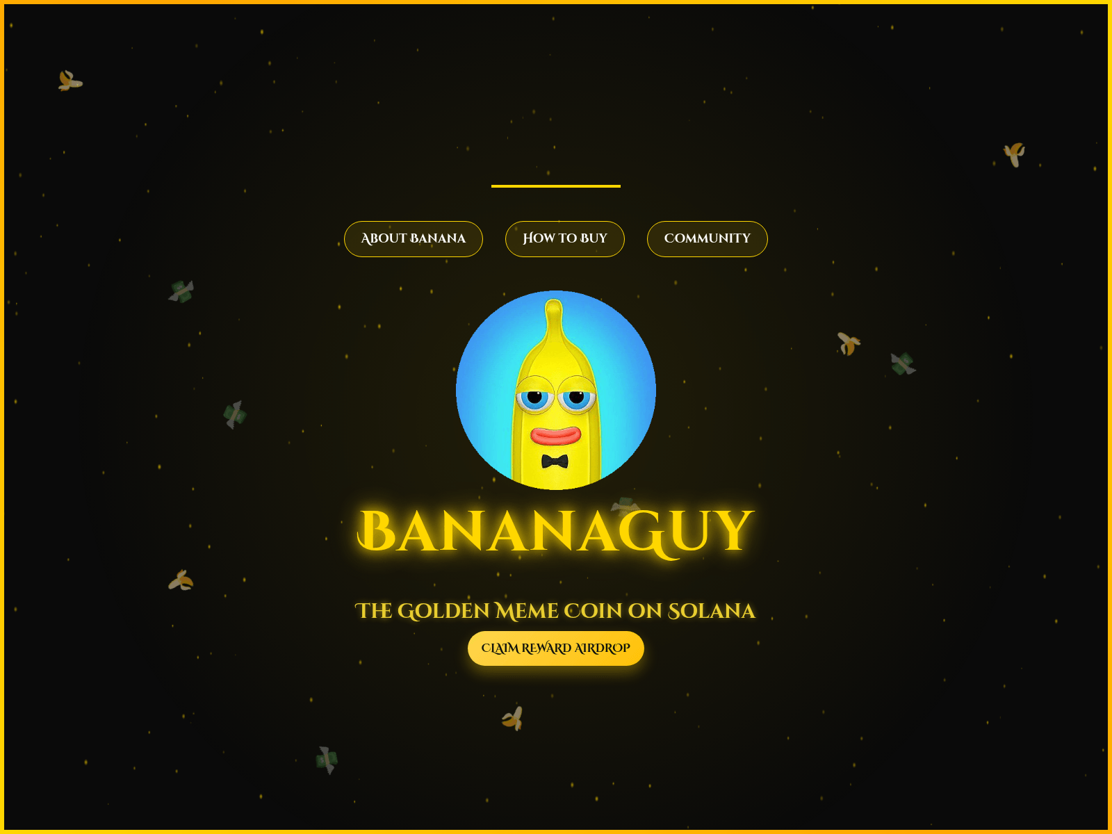 Screenshot of www.rewards.banana-guy.fun