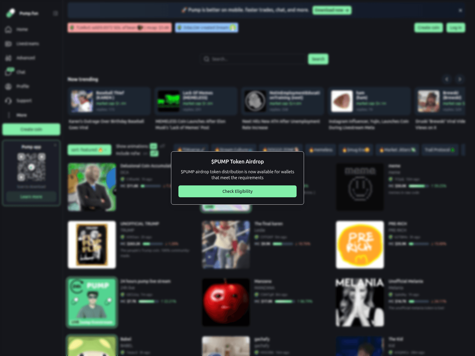Screenshot of allocation-pump.xyz