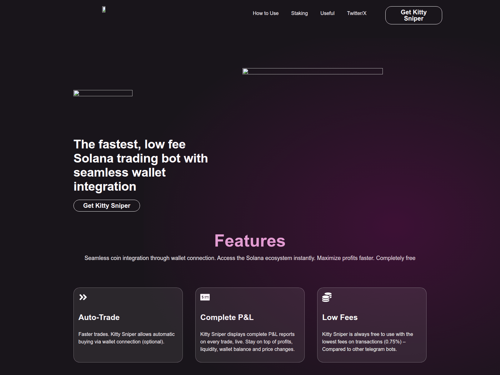 Screenshot of kittysnipers.com