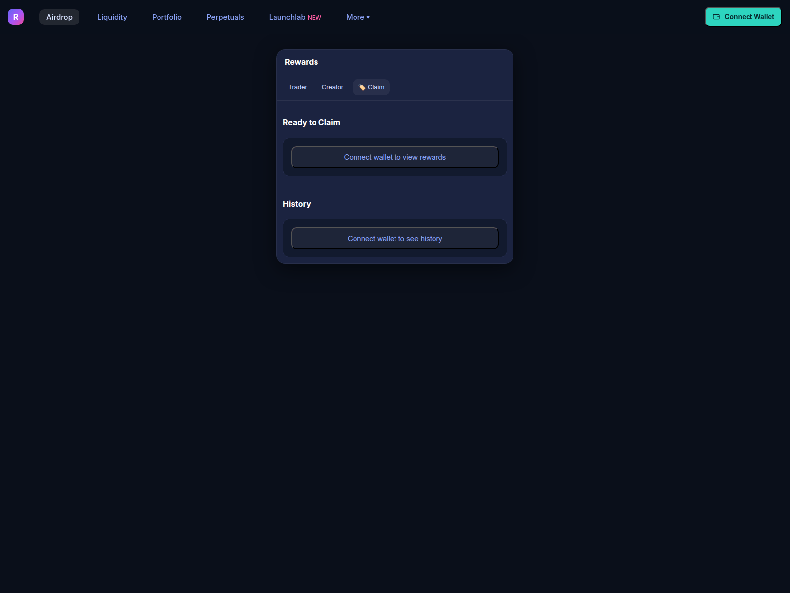 Screenshot of infraray-airdrop.com