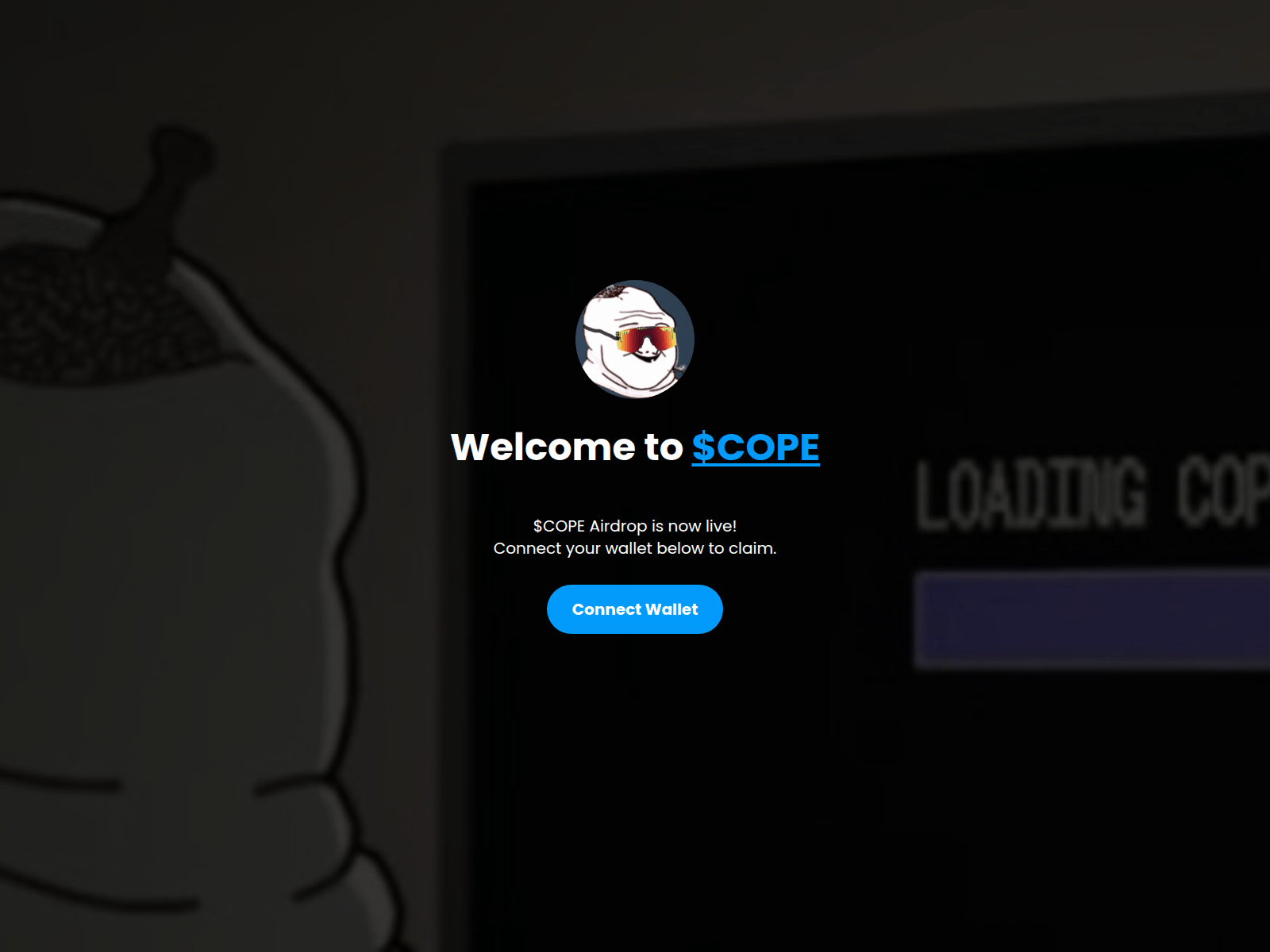 Screenshot of claim-cope.com