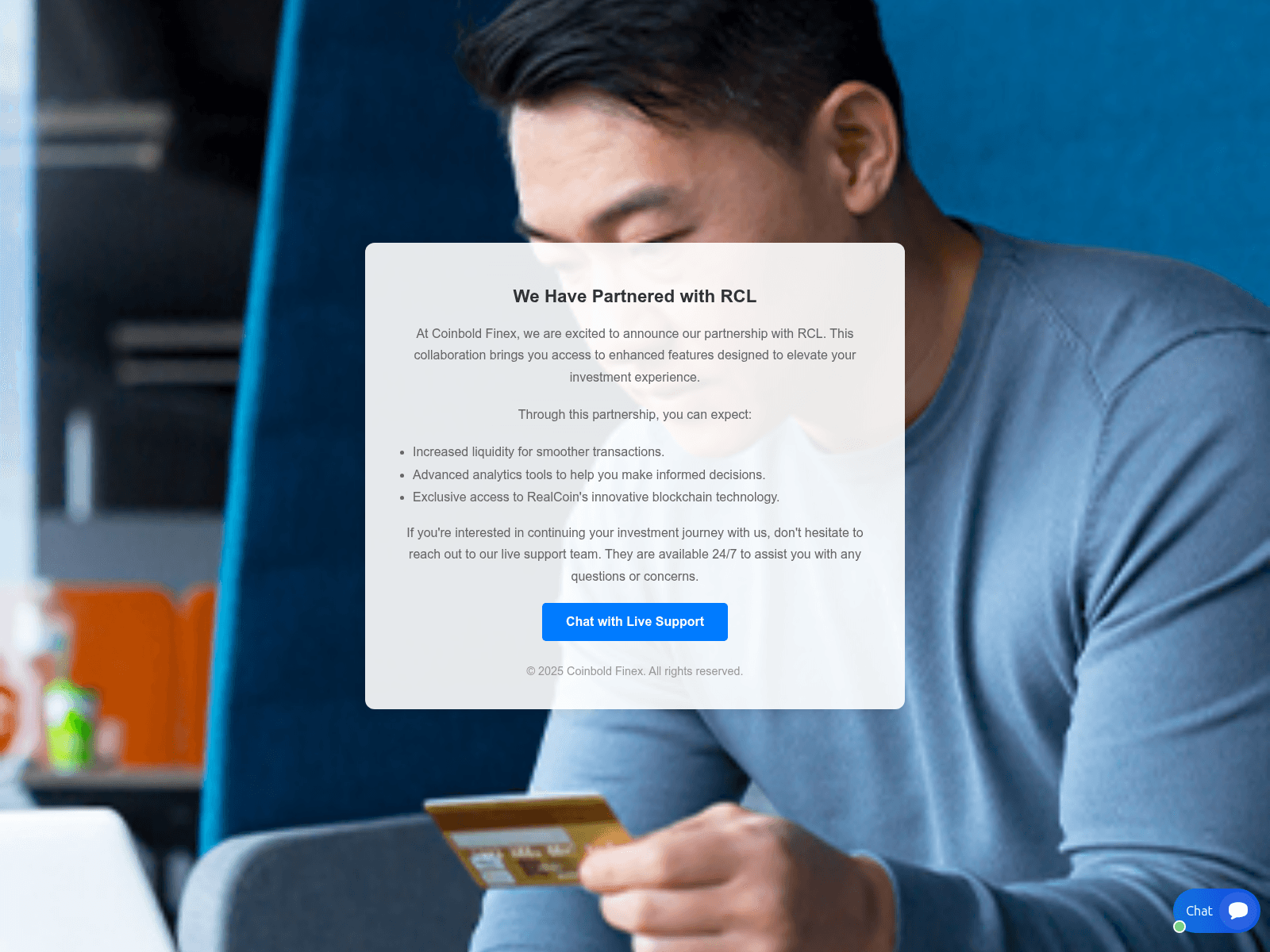 Screenshot of coinbold-finex.com