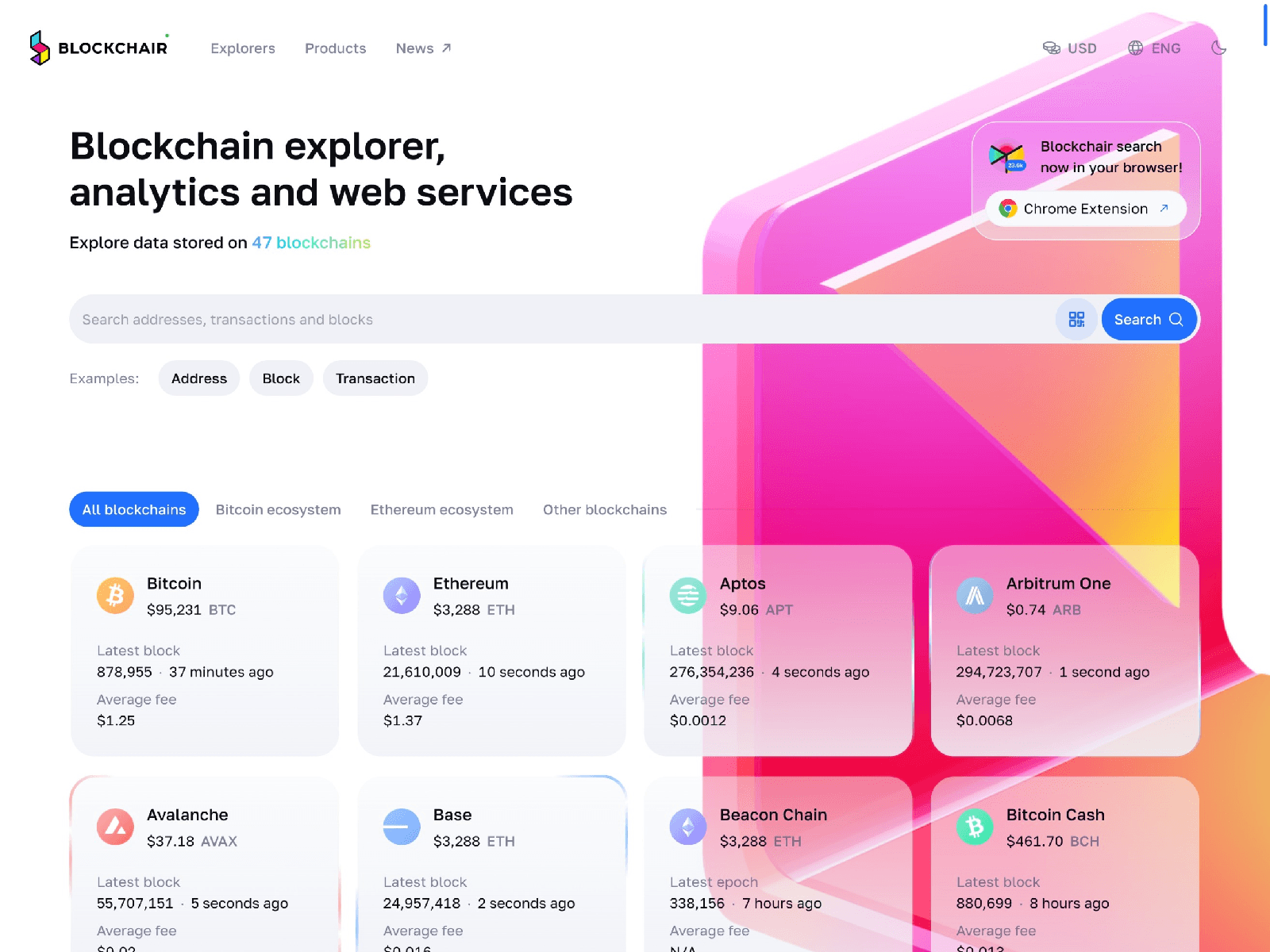 Screenshot of blockchair-io.github.io