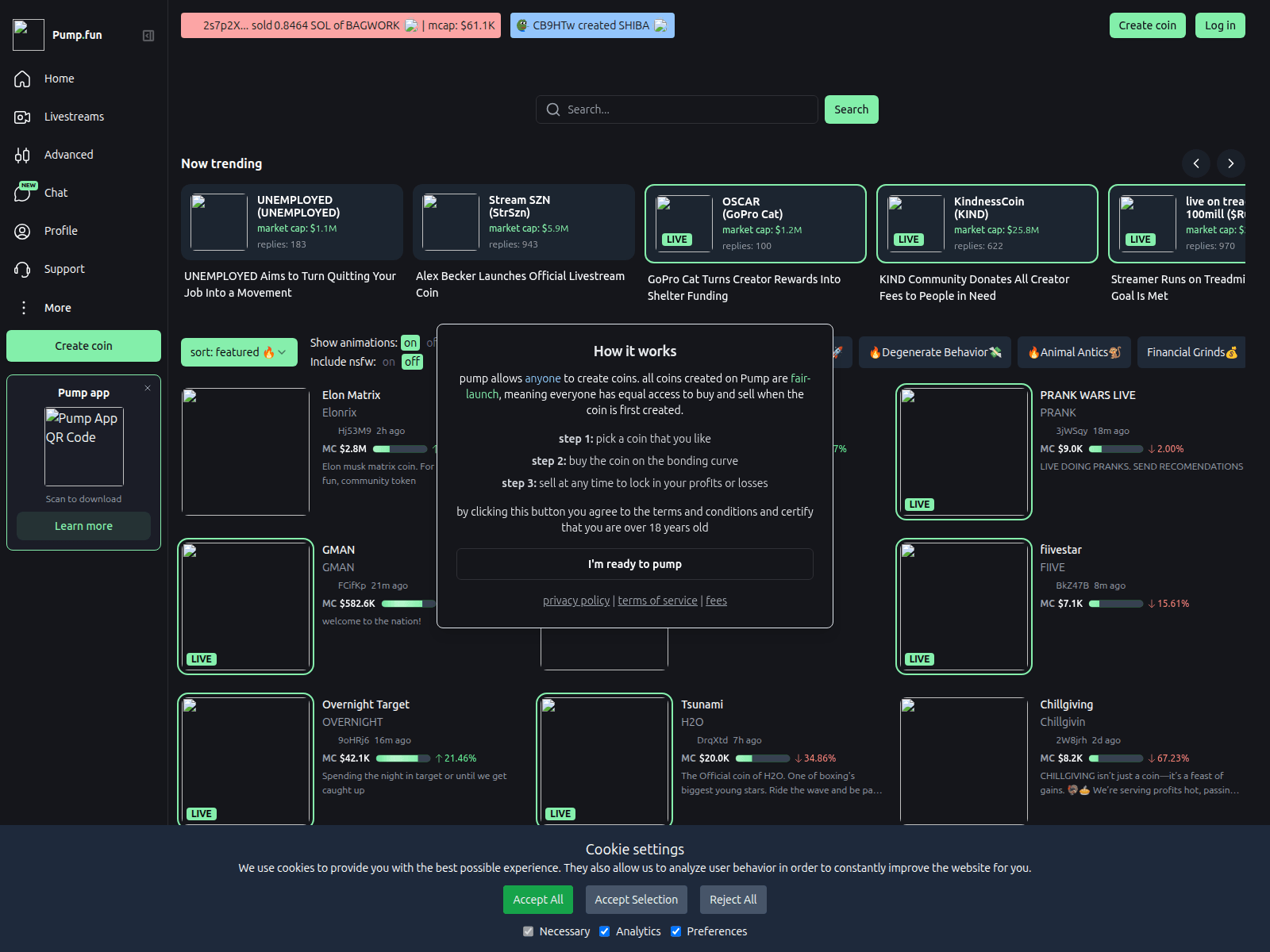 Screenshot of jonisfath.com