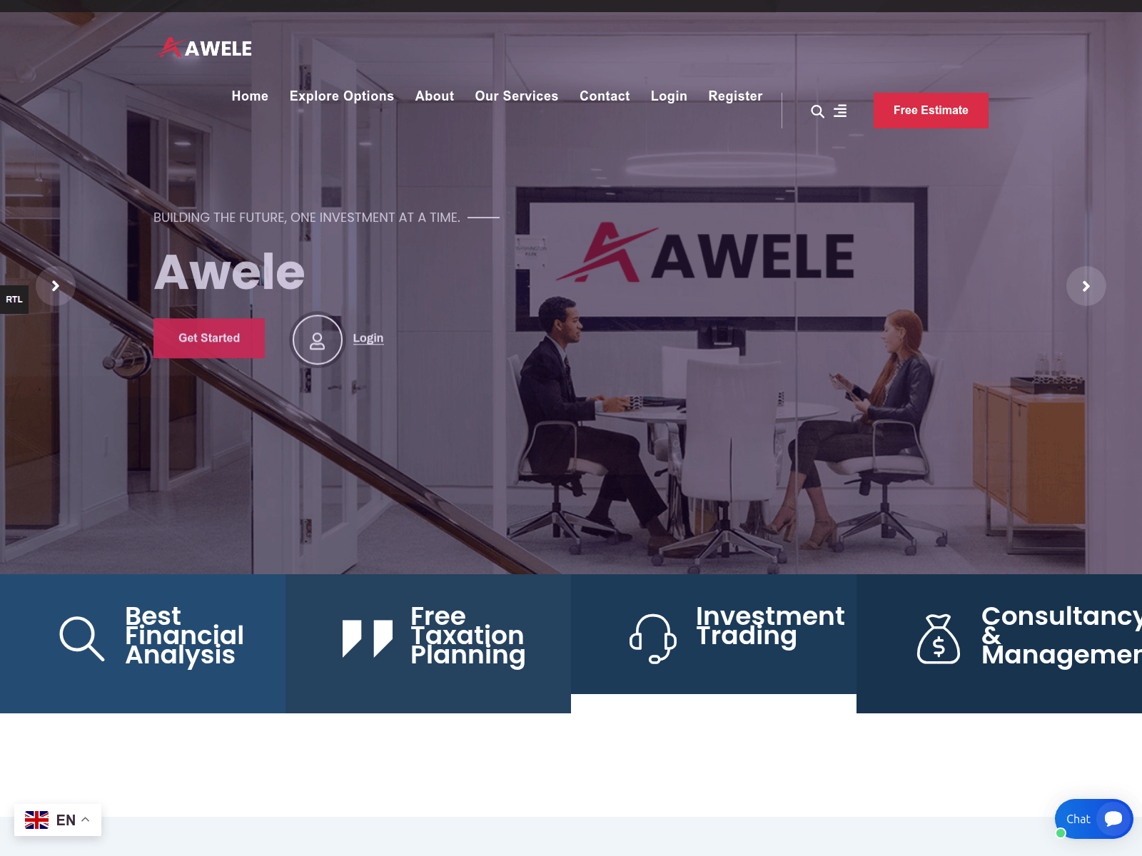 Screenshot of awele.org