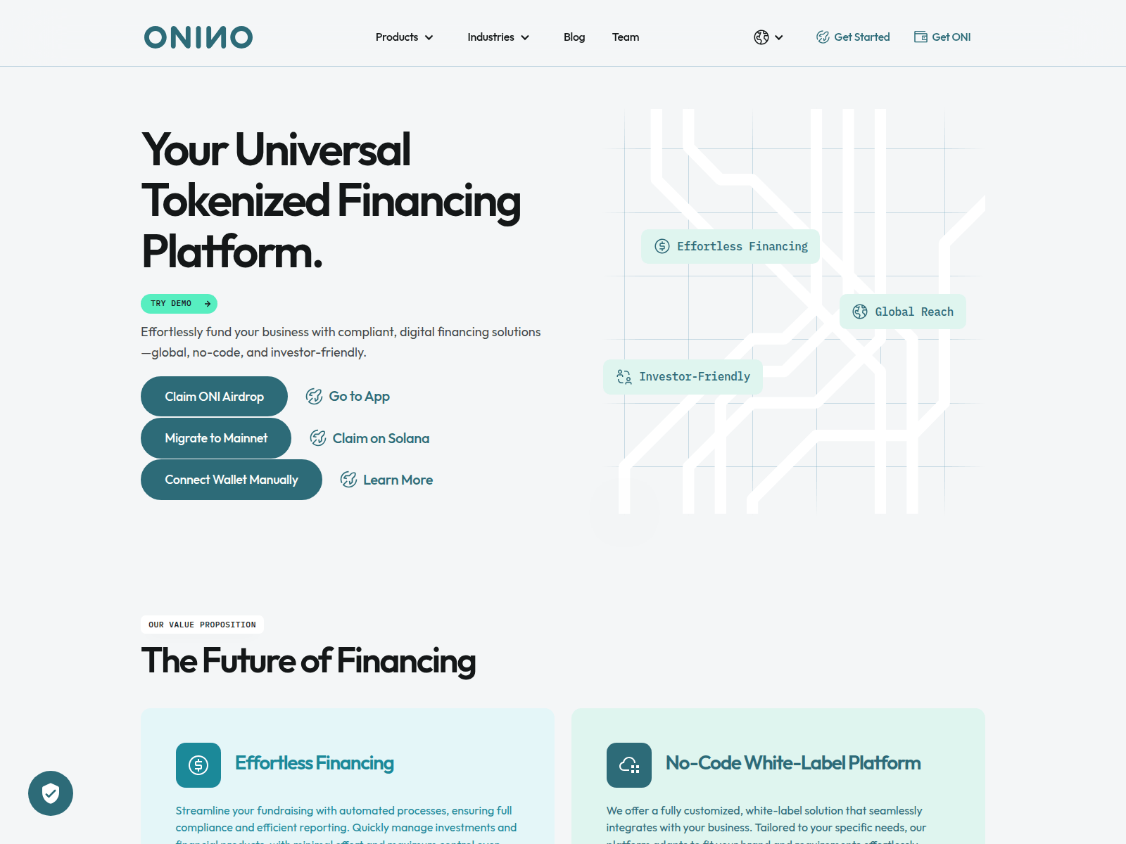 Screenshot of app-onino.com