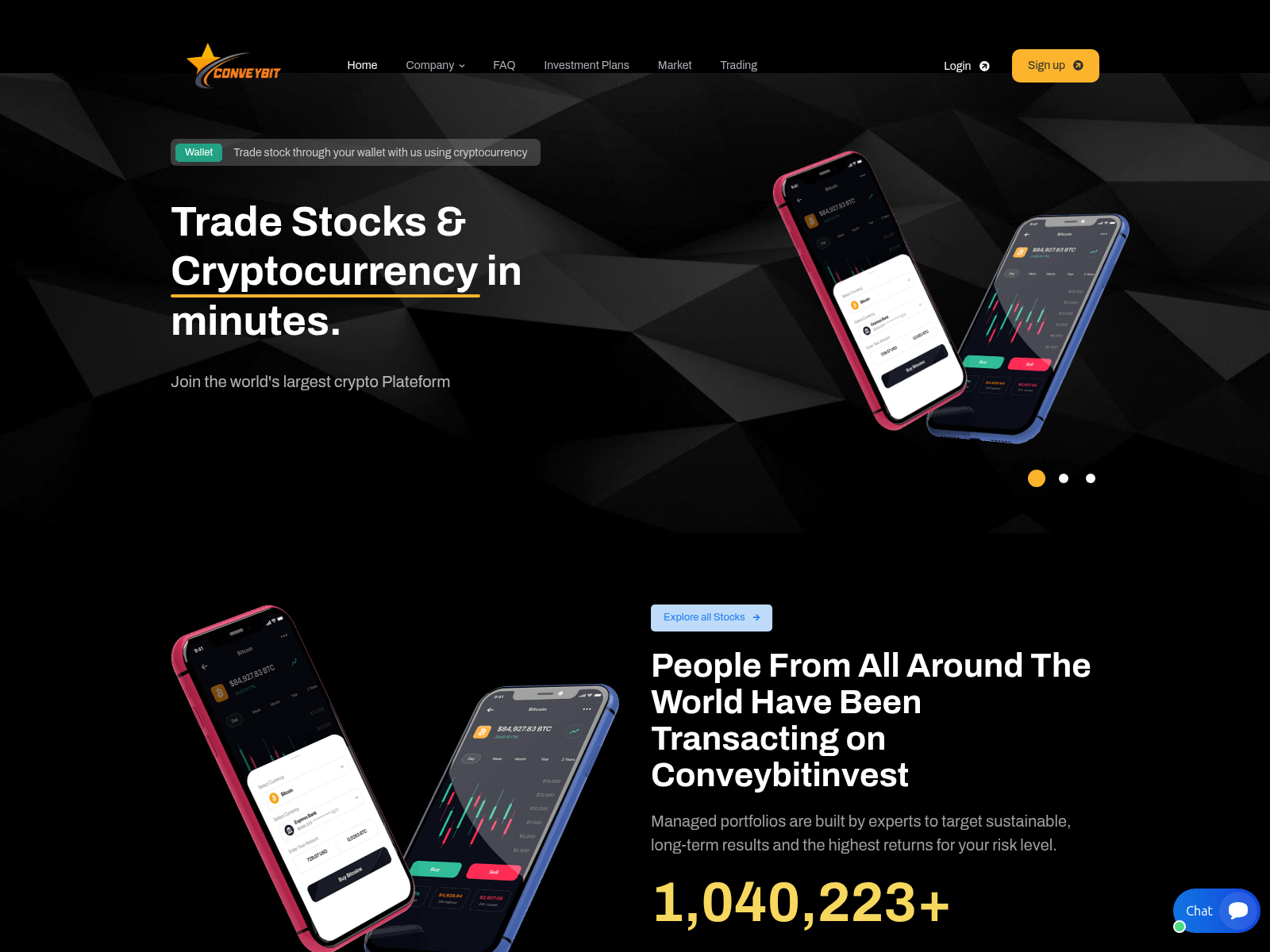 Screenshot of conveybitinvest.org.kolbedesign.com