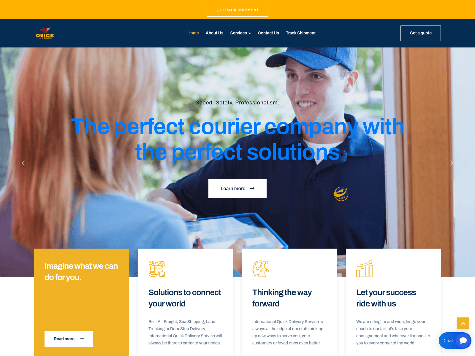 Screenshot of intlquickdelivery.com.inglesdeliveryxpress.com
