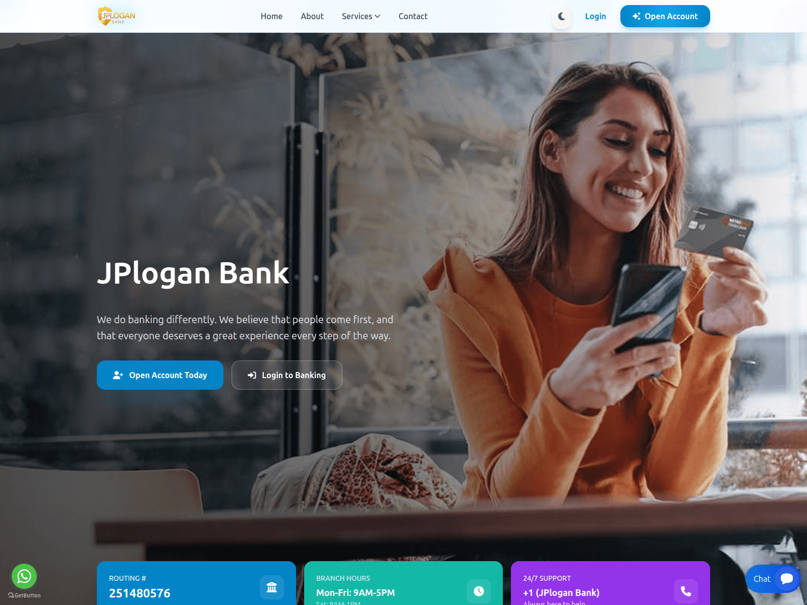 Screenshot of jploganbk.com