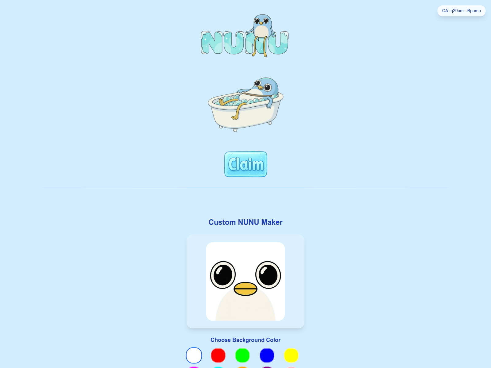 Screenshot of chillingnunu.com