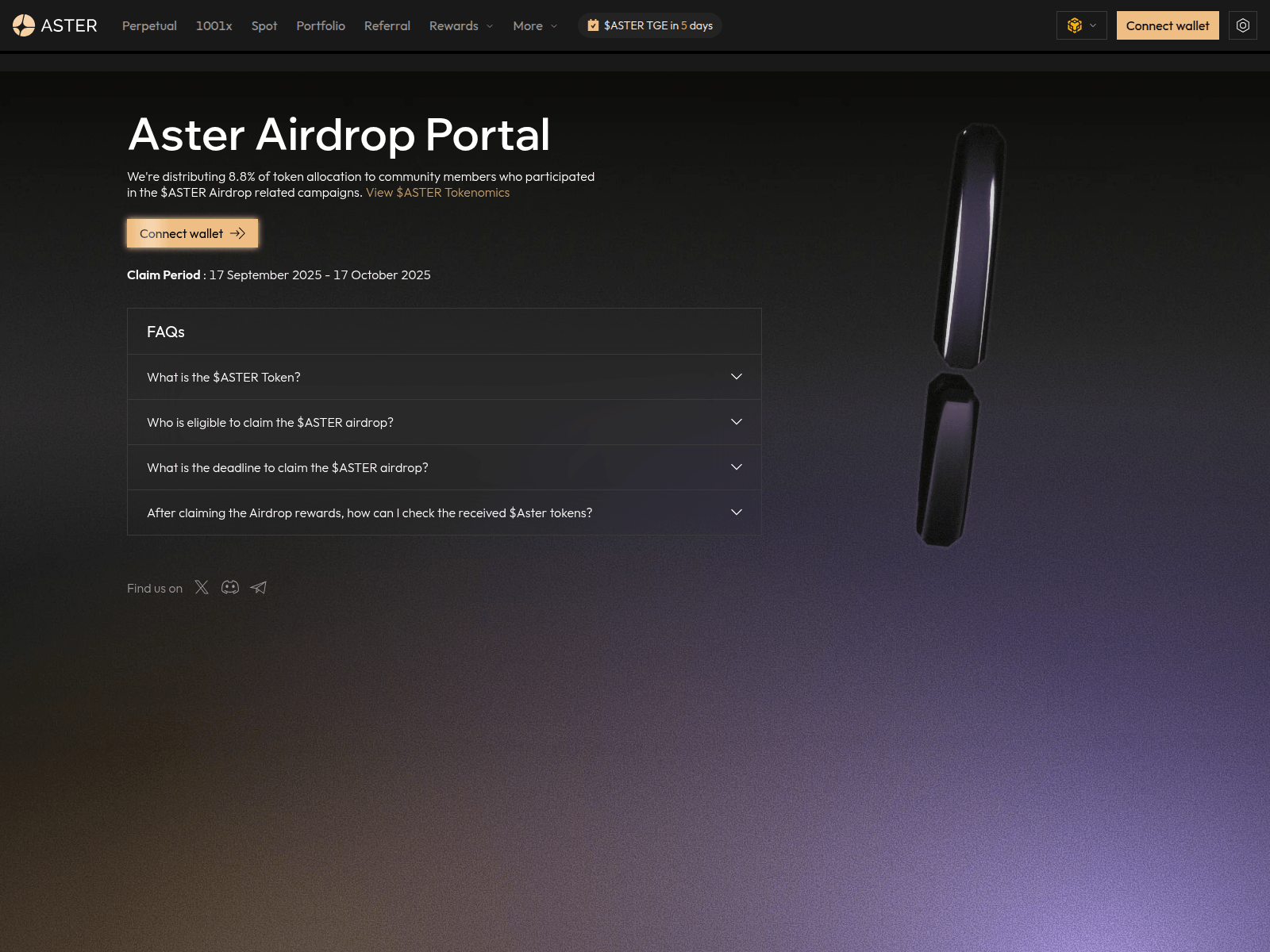 Screenshot of asterdexs.life