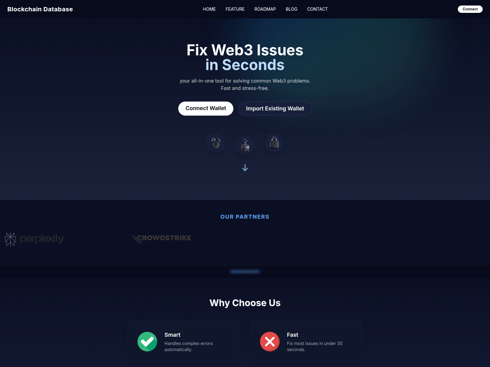 Screenshot of dappmainblockk.org