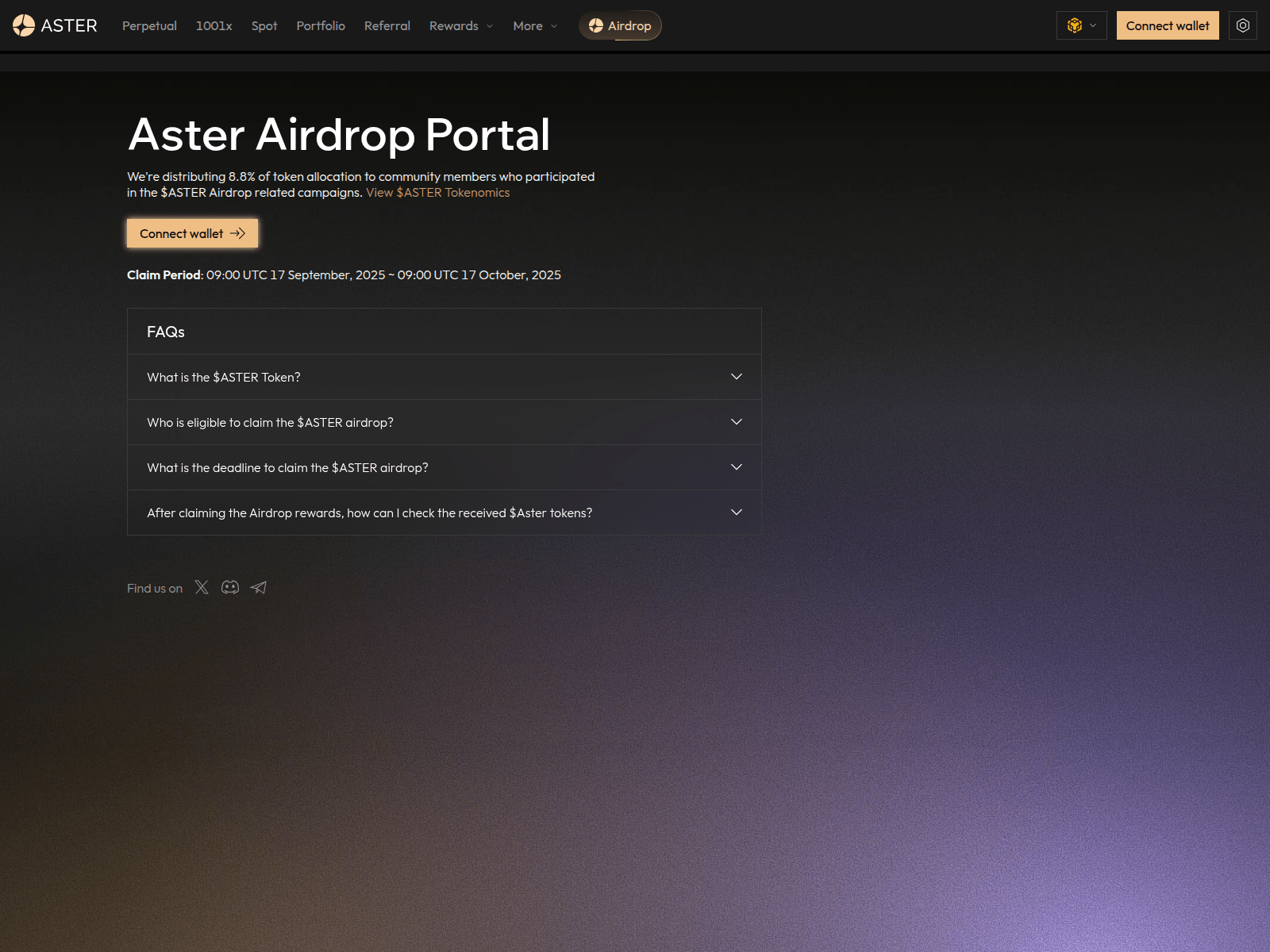 Screenshot of asterdex-air.com