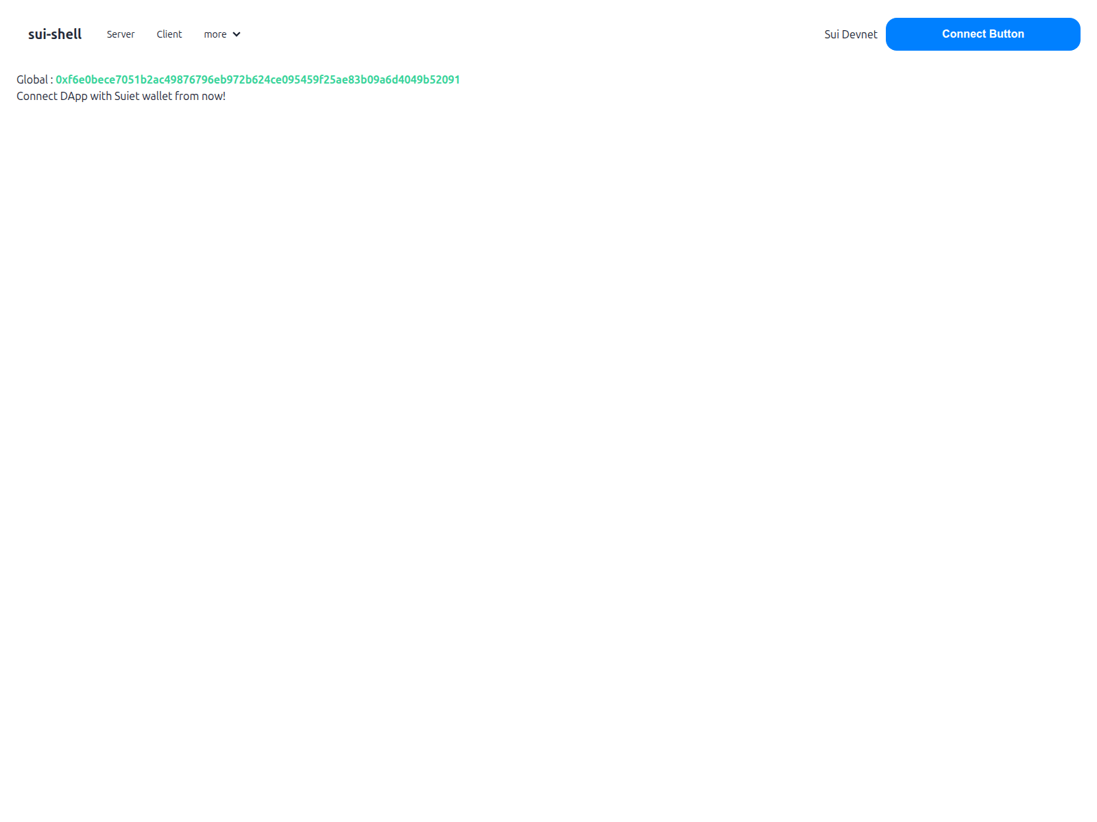 Screenshot of sui-shell.vercel.app