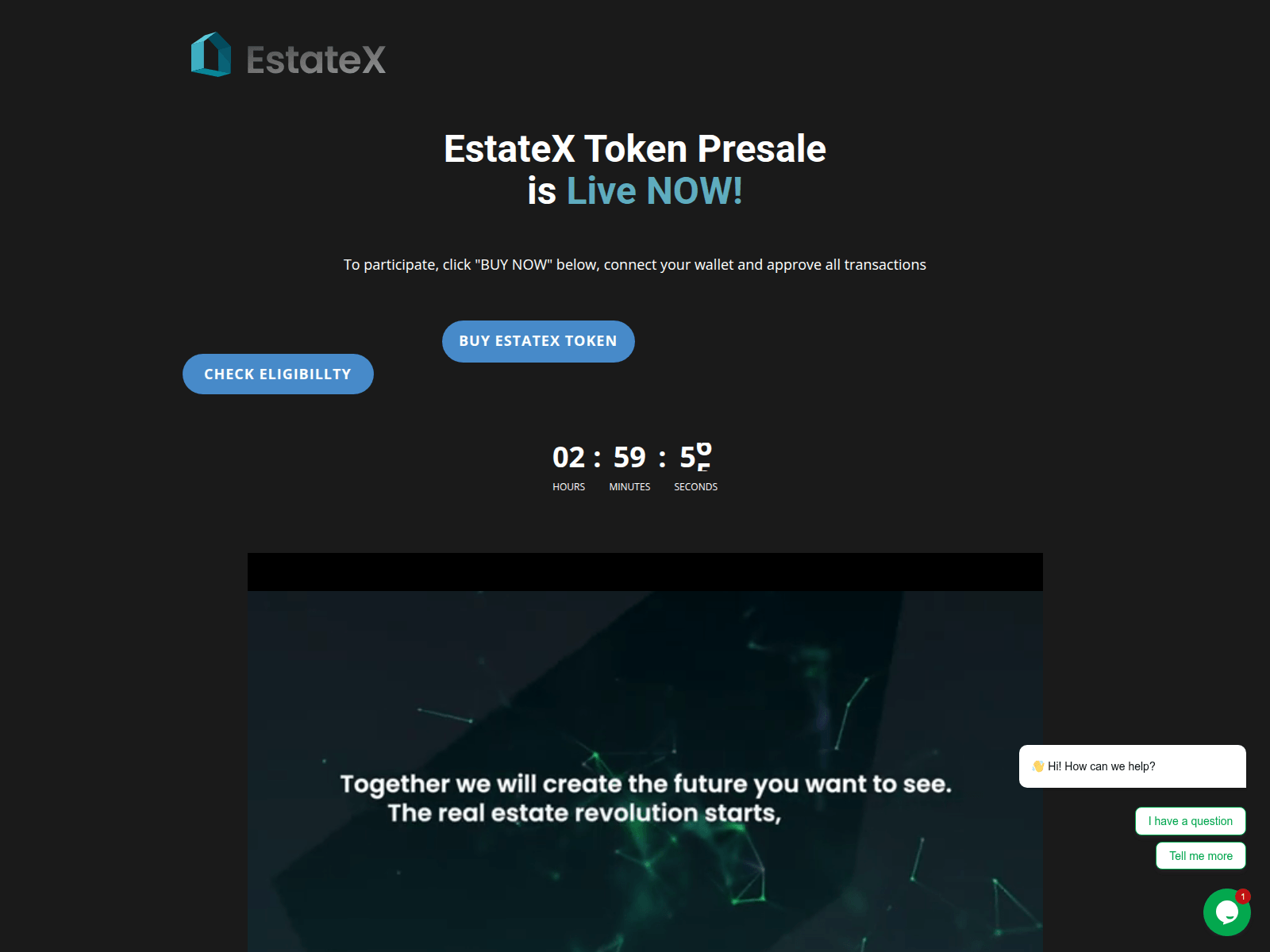 Screenshot of www.estatex.link