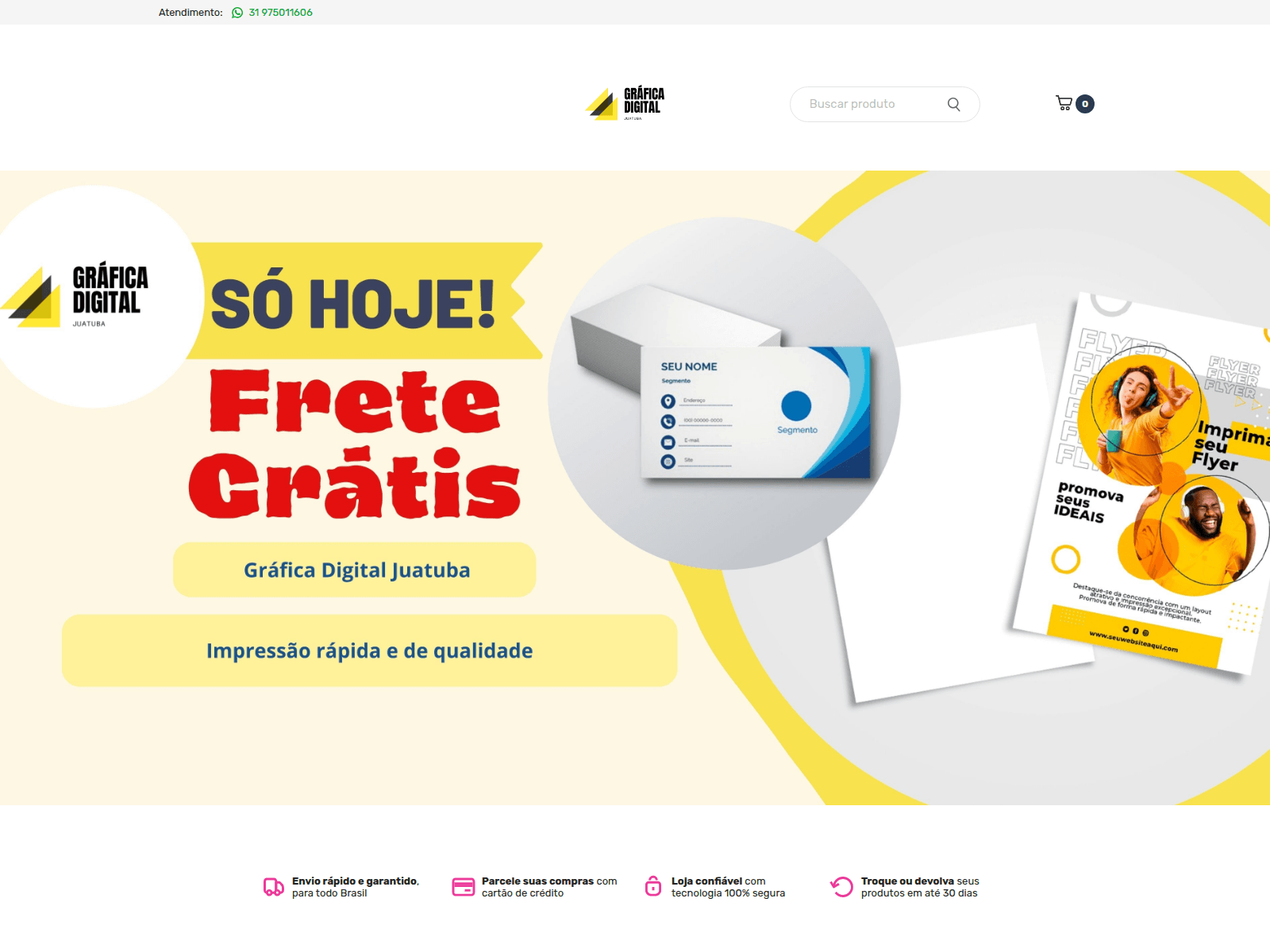 Screenshot of graficadigitaljuatuba.com
