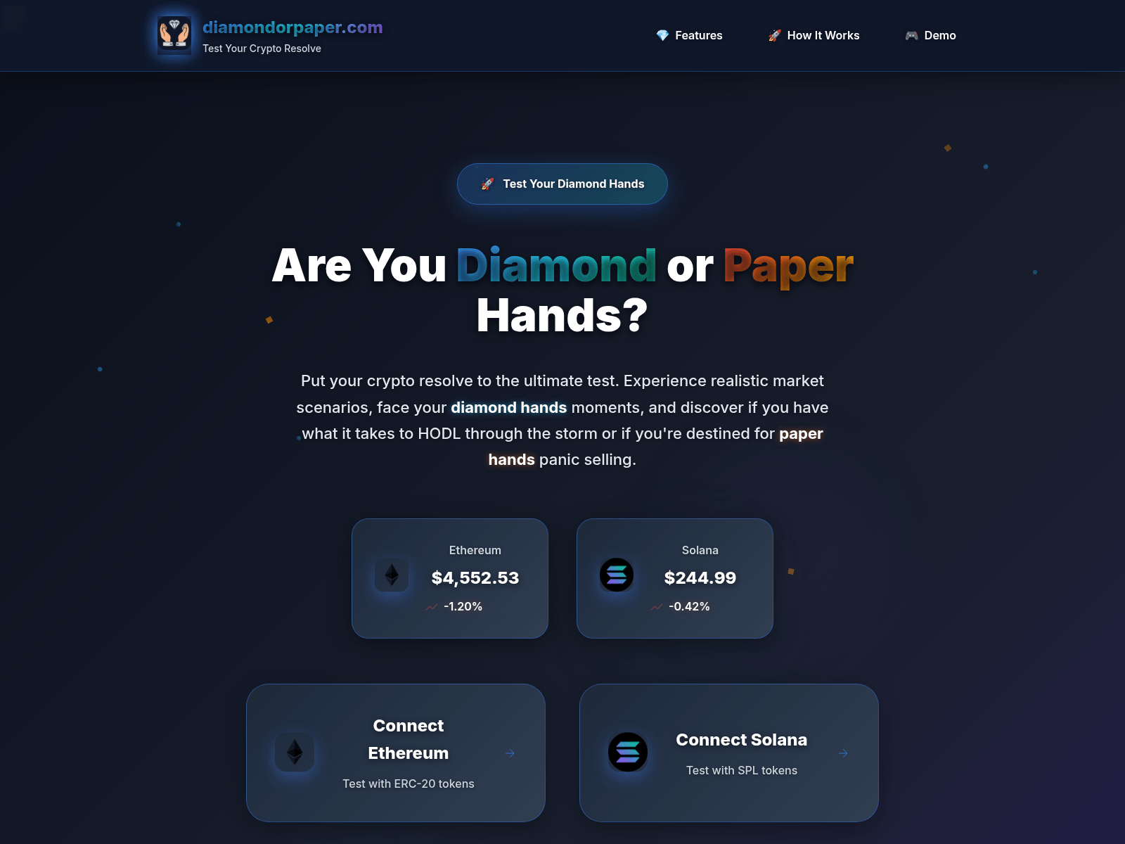 Screenshot of diamondorpaper.com