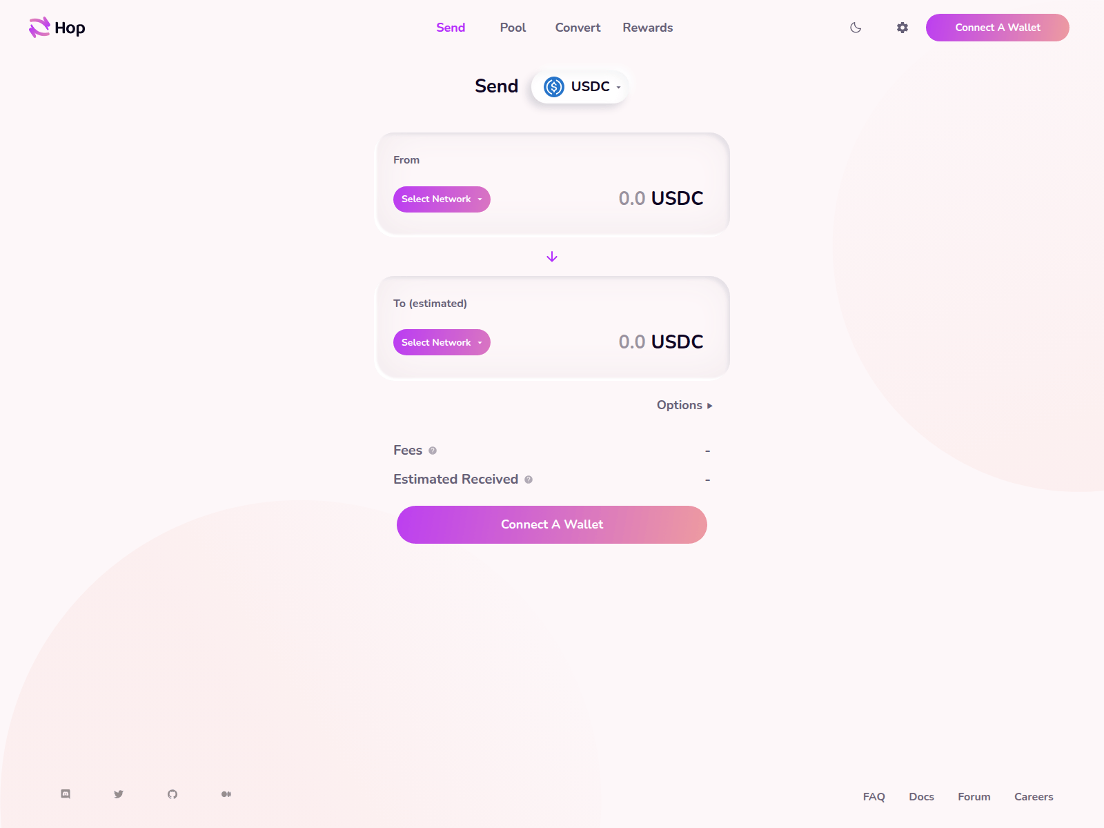 Screenshot of hopexchange.app