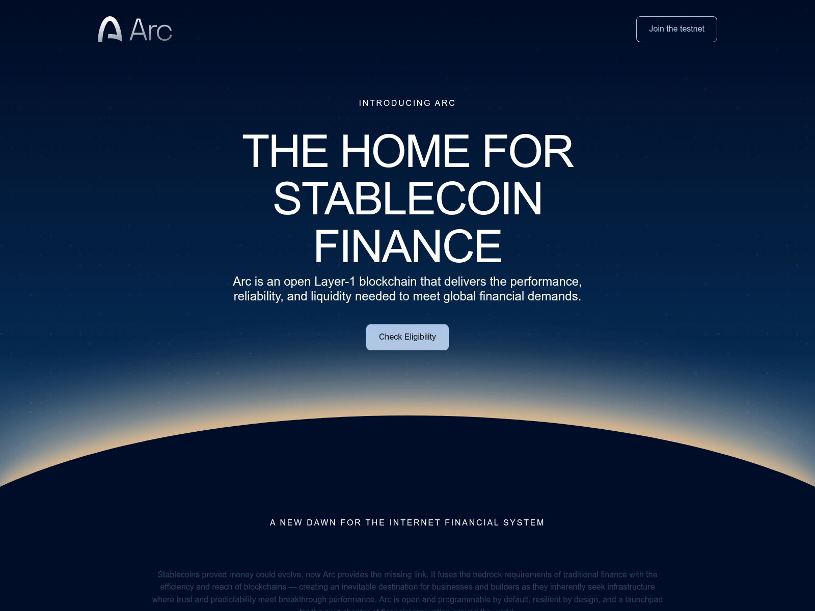 Screenshot of arxnetworx.com