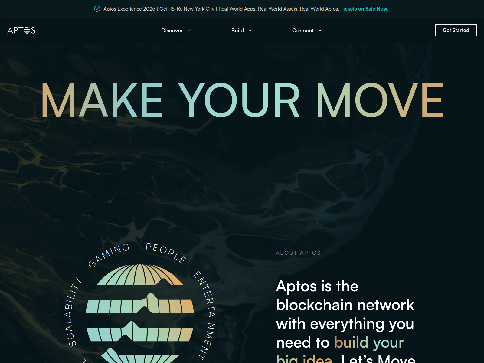 Screenshot of aptoslabs.claims