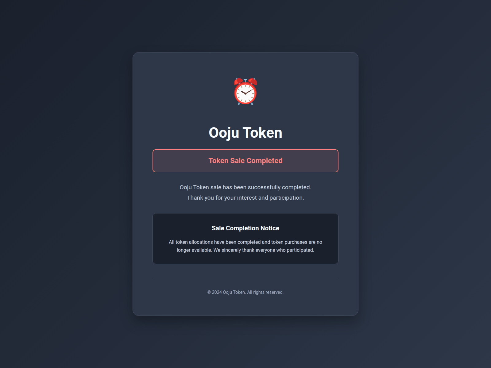 Screenshot of oojusales.com