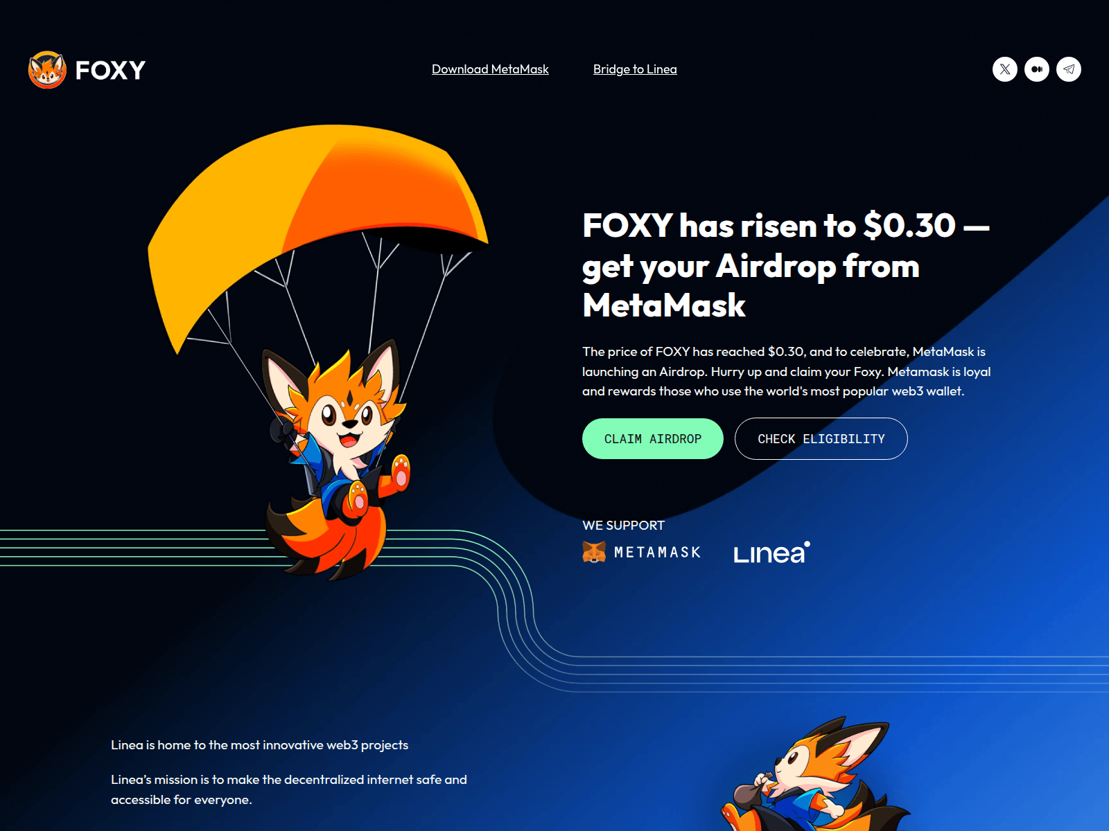 Screenshot of foxyclaims.com