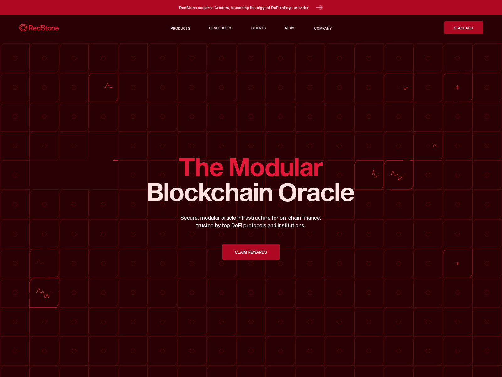 Screenshot of claim-redstonefi.com