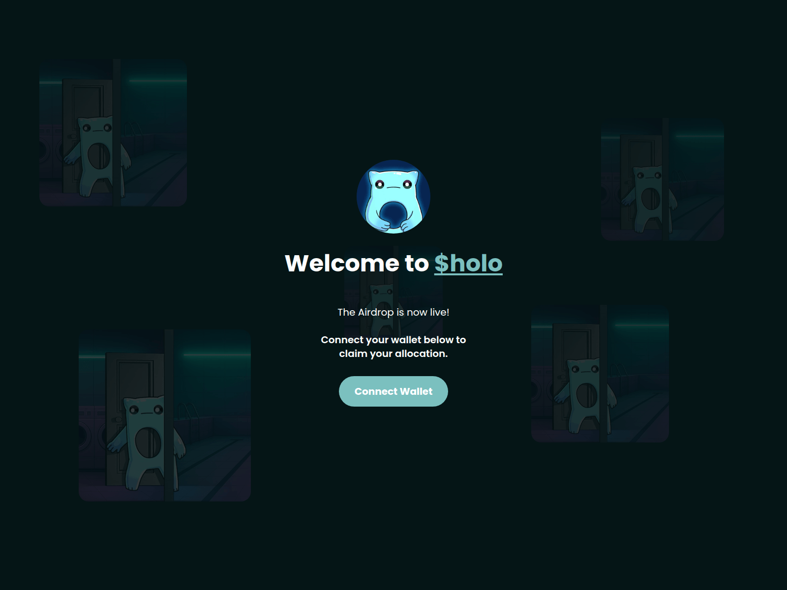 Screenshot of holologs.lol