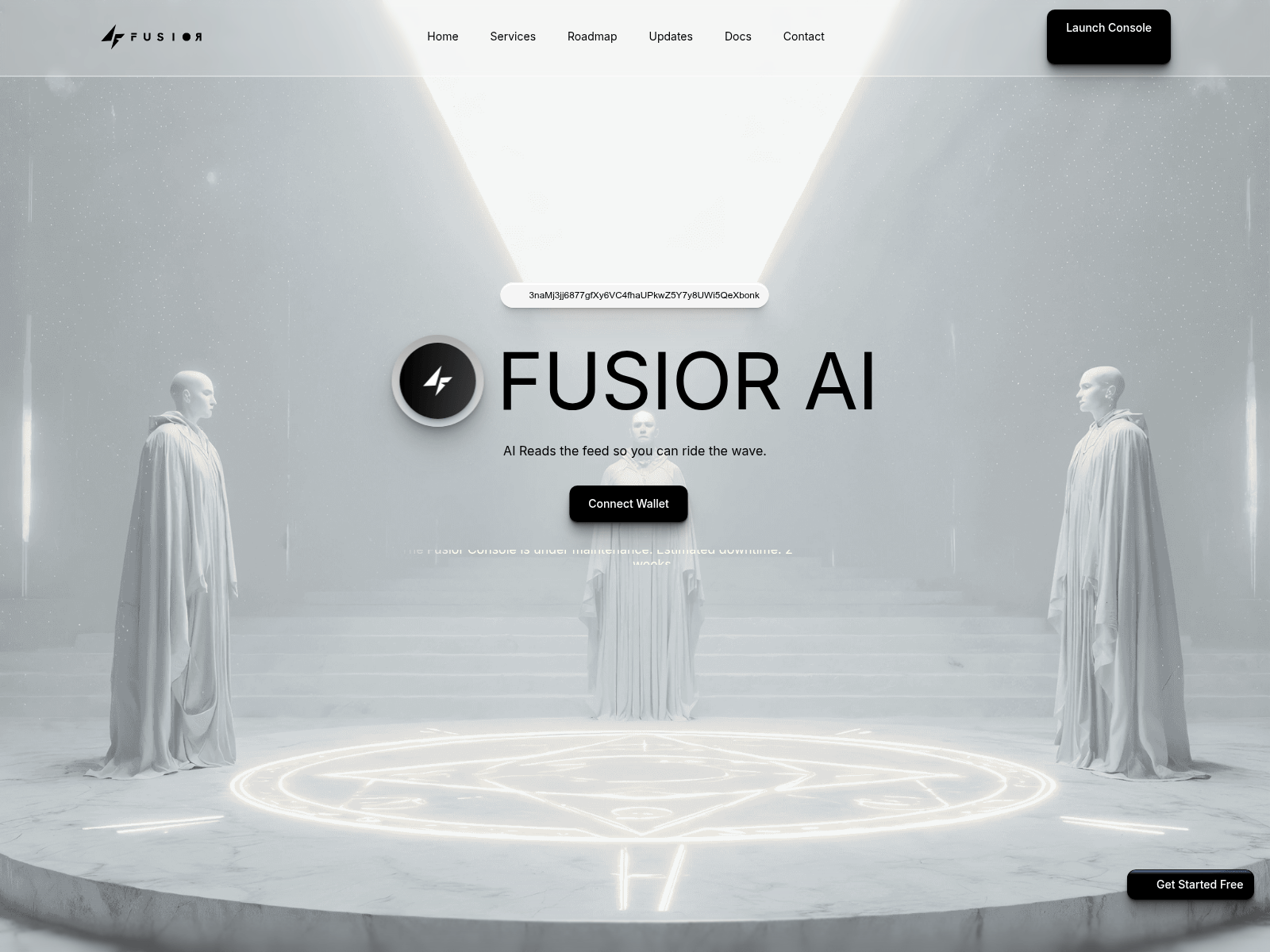 Screenshot of claims-fusiorai.xyz